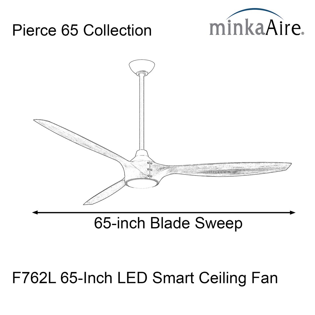 Minka Aire F762L-CL/SSB Ceiling-Fans - View #7