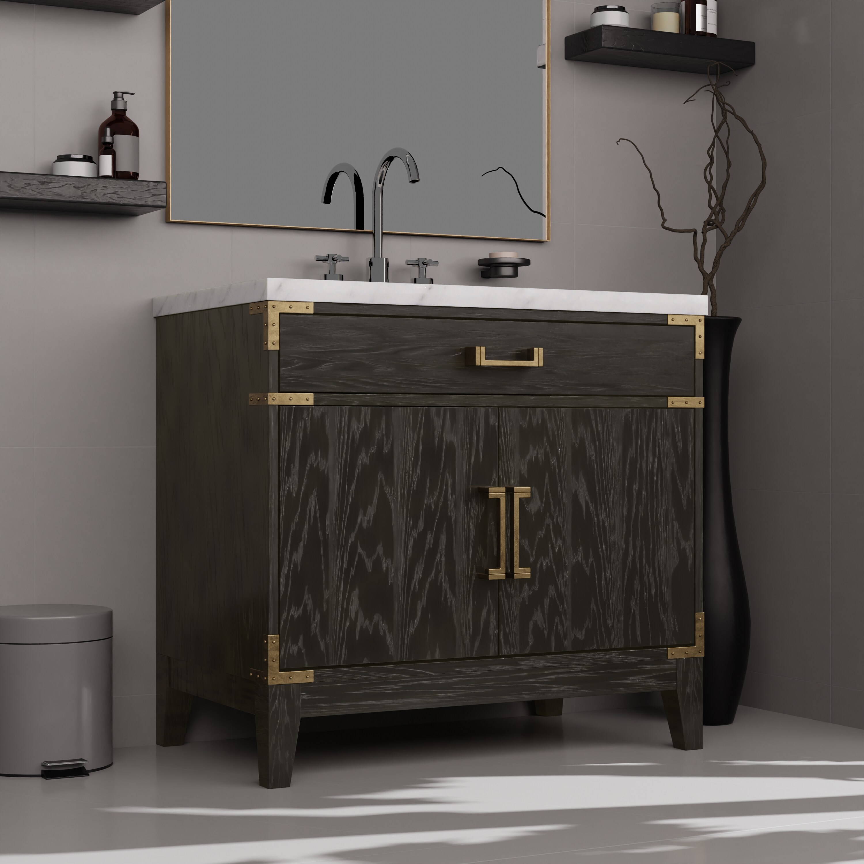 Lexora LVW36SJ100 Bath-Vanity-Combo - View #12