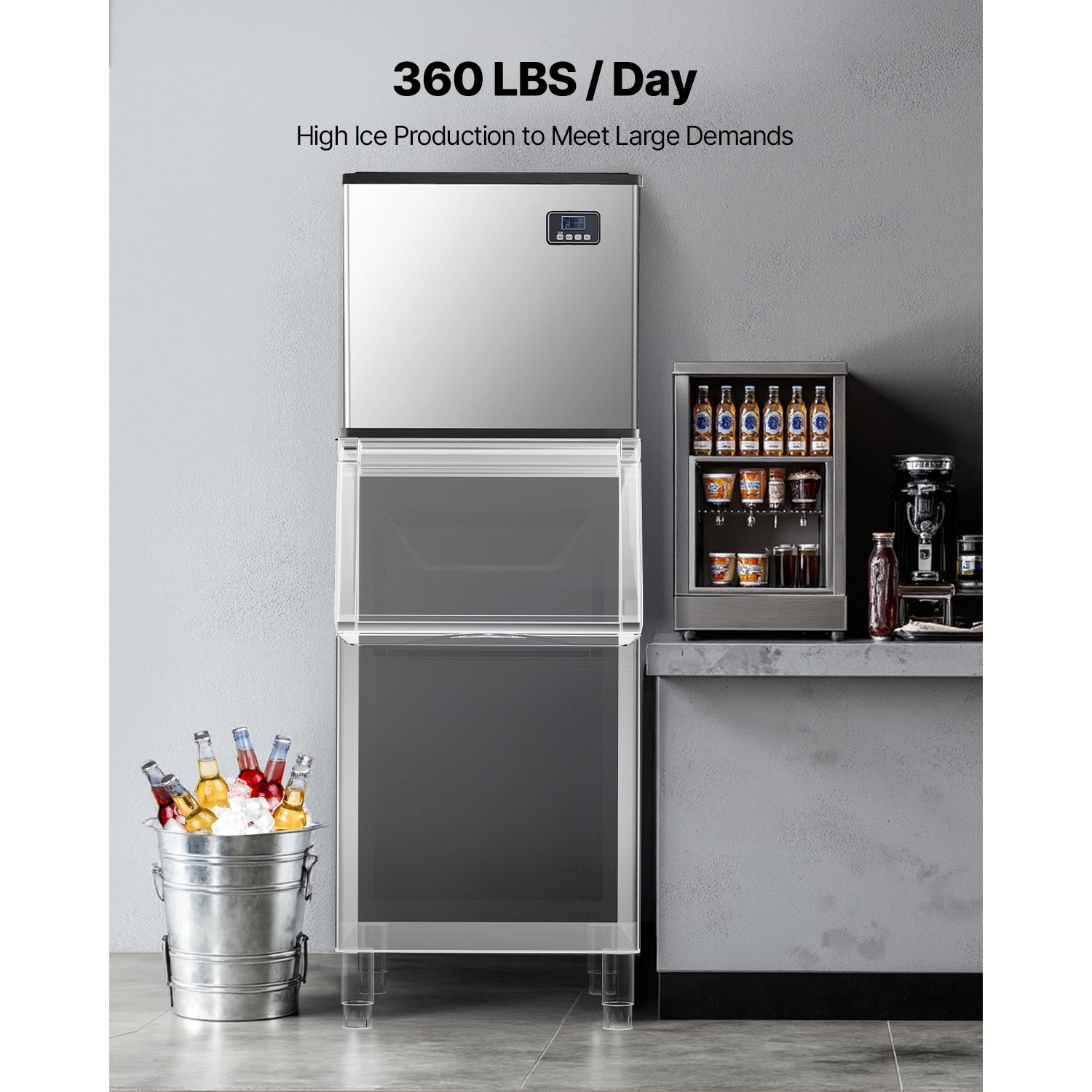 VEVOR SCFTZBJJTBXG08277V1 Icemaker-Access - View #3