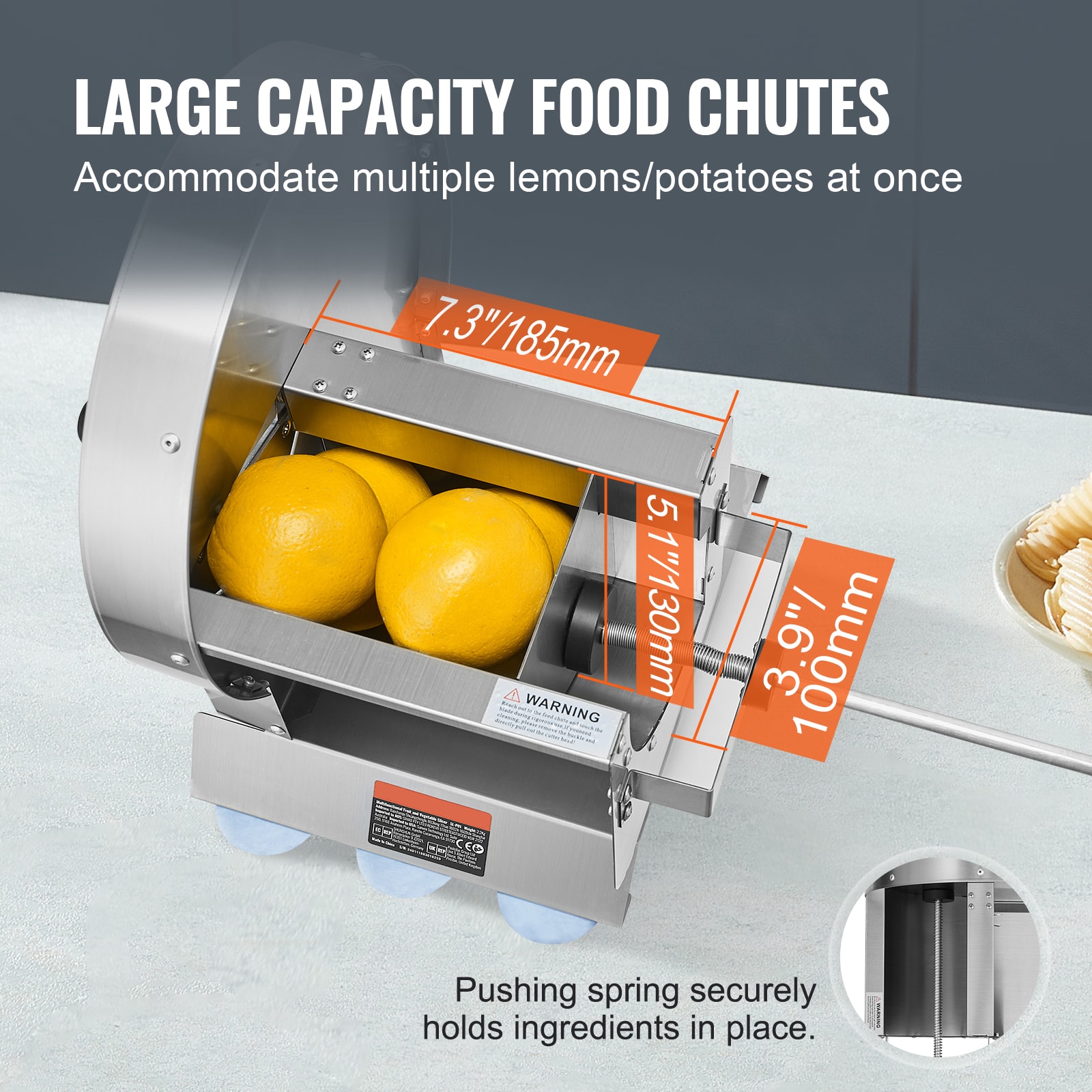 VEVOR SCSDSCQPJWS103743V0 Food-Slicers - View #4