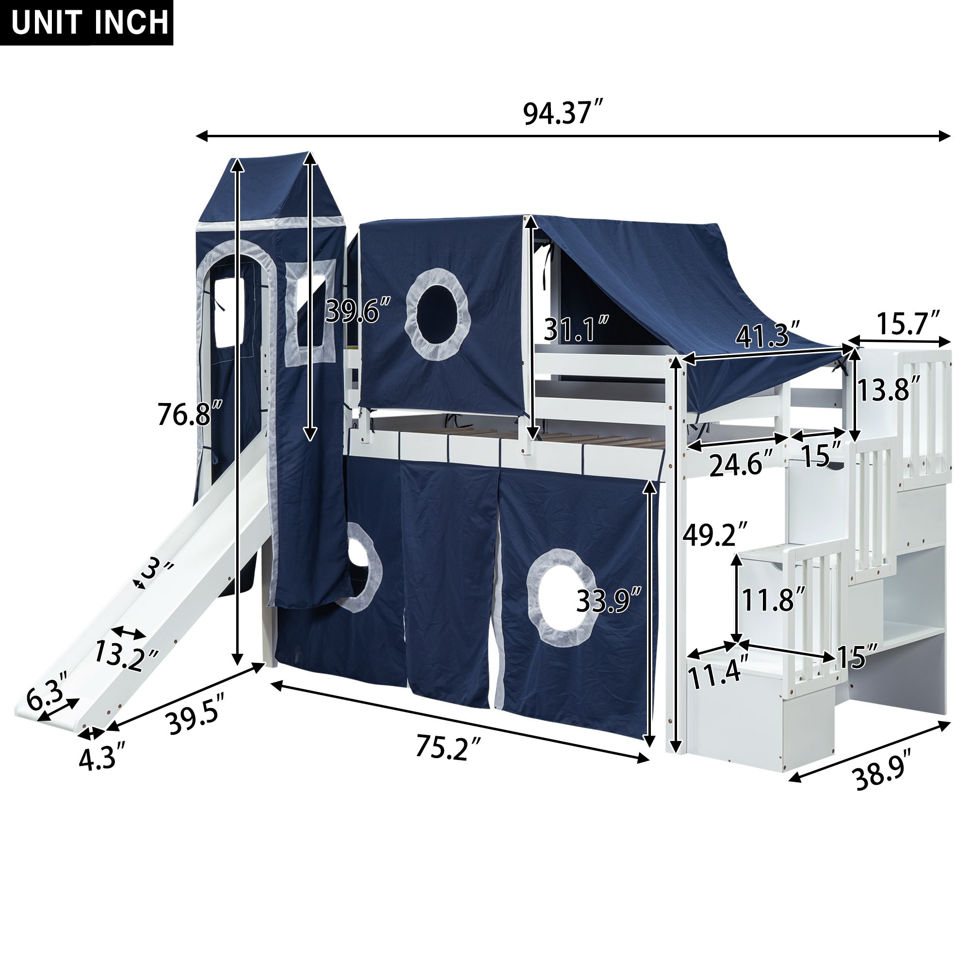 Yiekholo LL-1792AAC Bunk-Beds - View #4