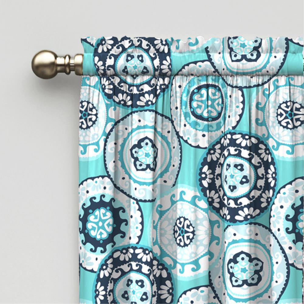 Pairs To Go 15616056X084BLU curtains - View #2