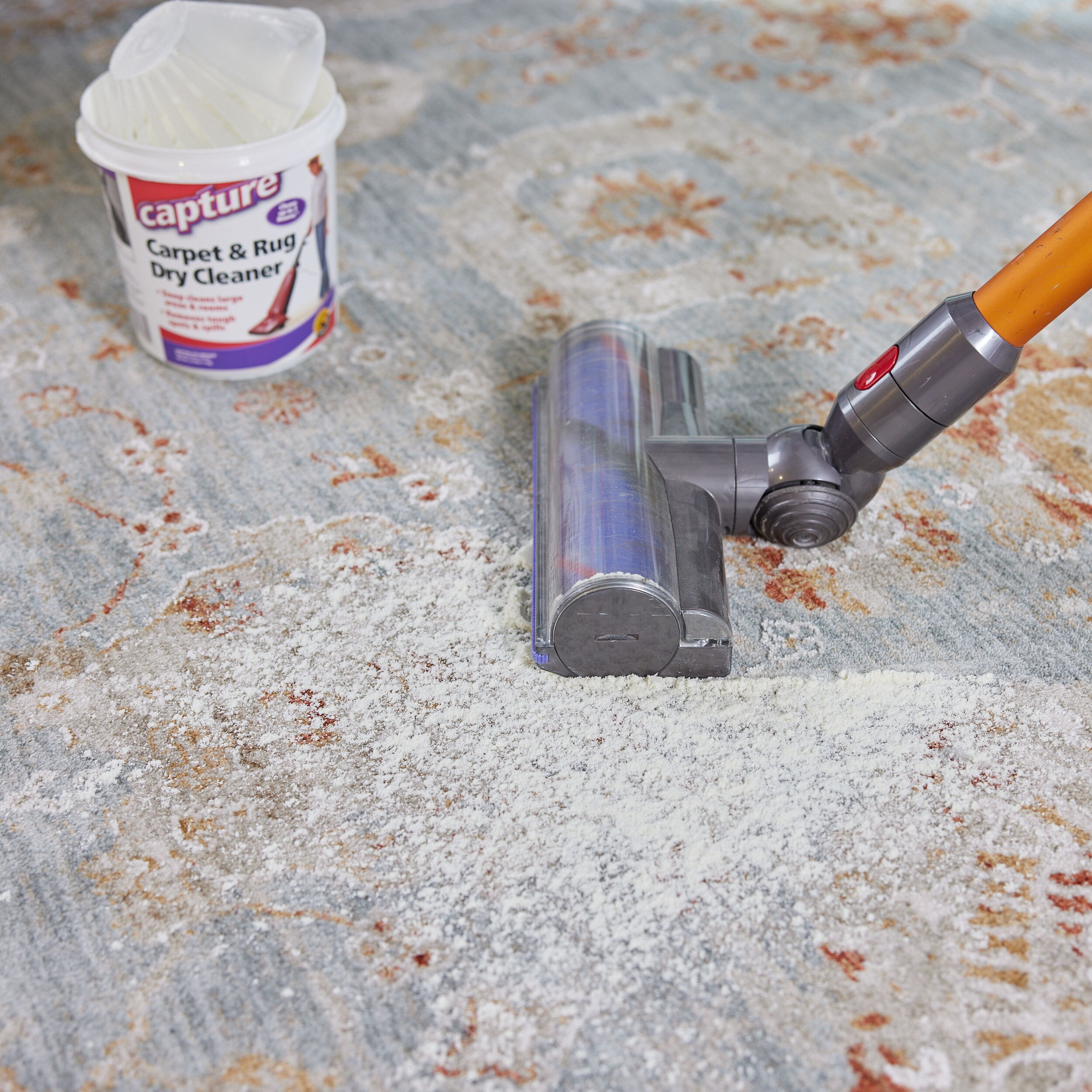 Capture Carpet Dry Cleaner Powder and Brush