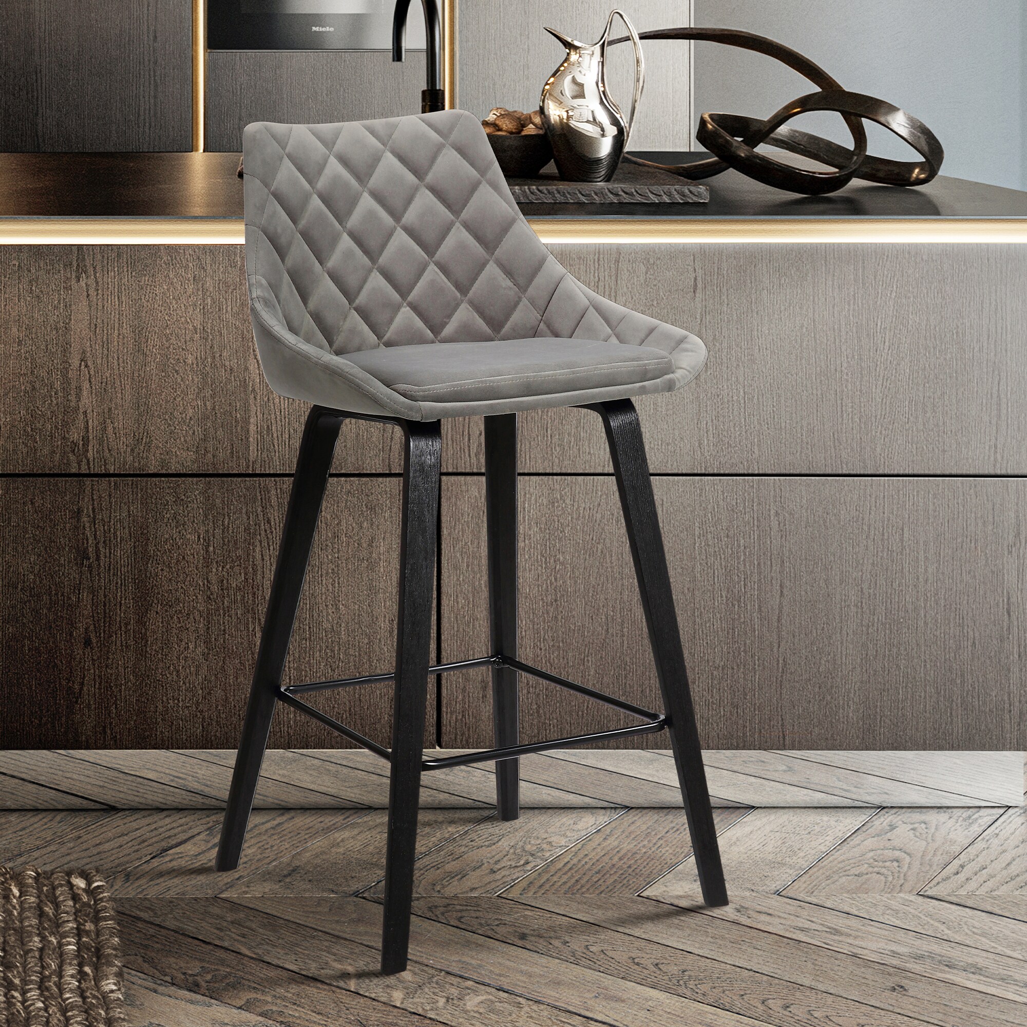 Armen Living LCDIBABLGR26 stools - View #6