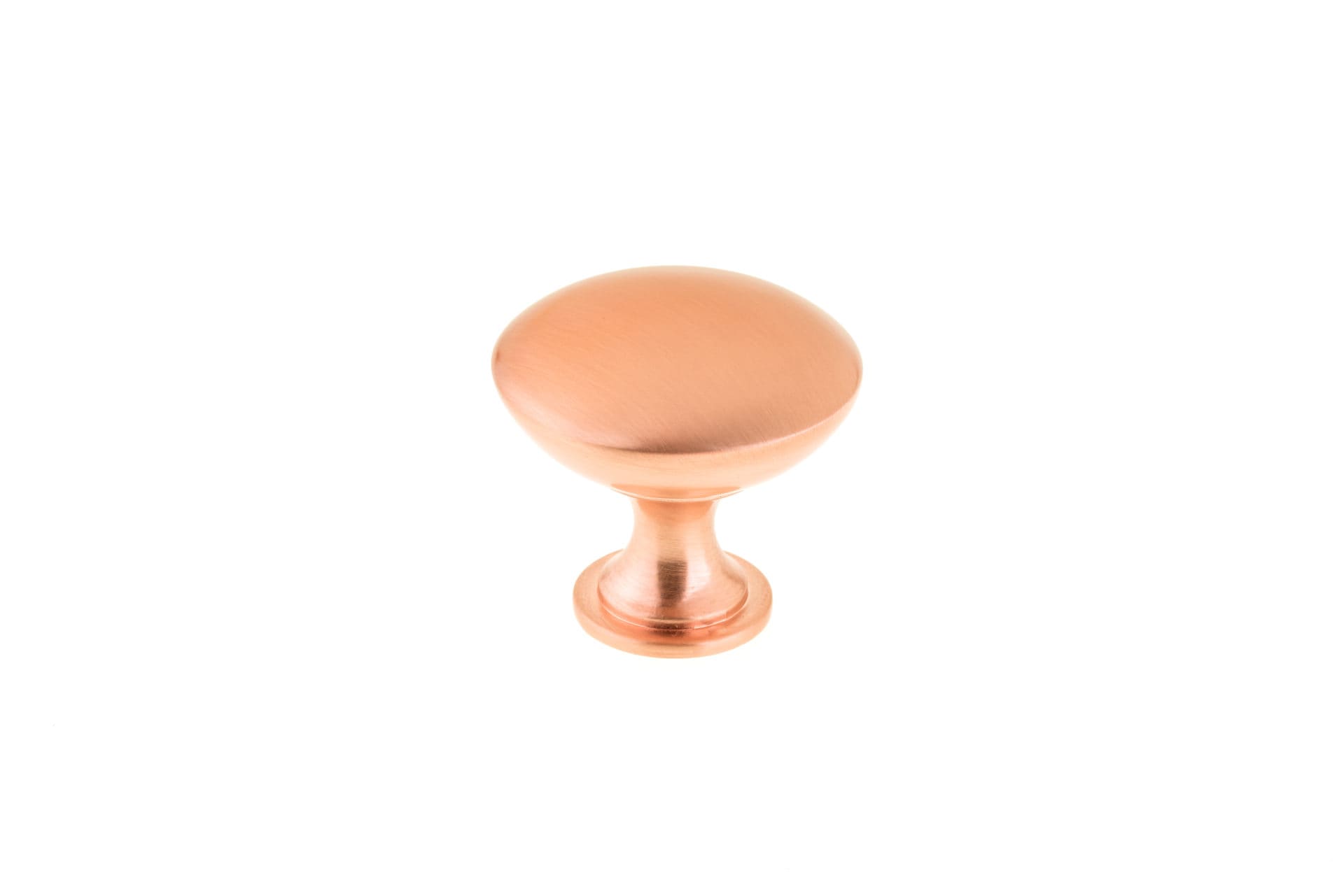 Richelieu BP904140 1-9/16 inch Mushroom Cabinet Knob - Rose Gold