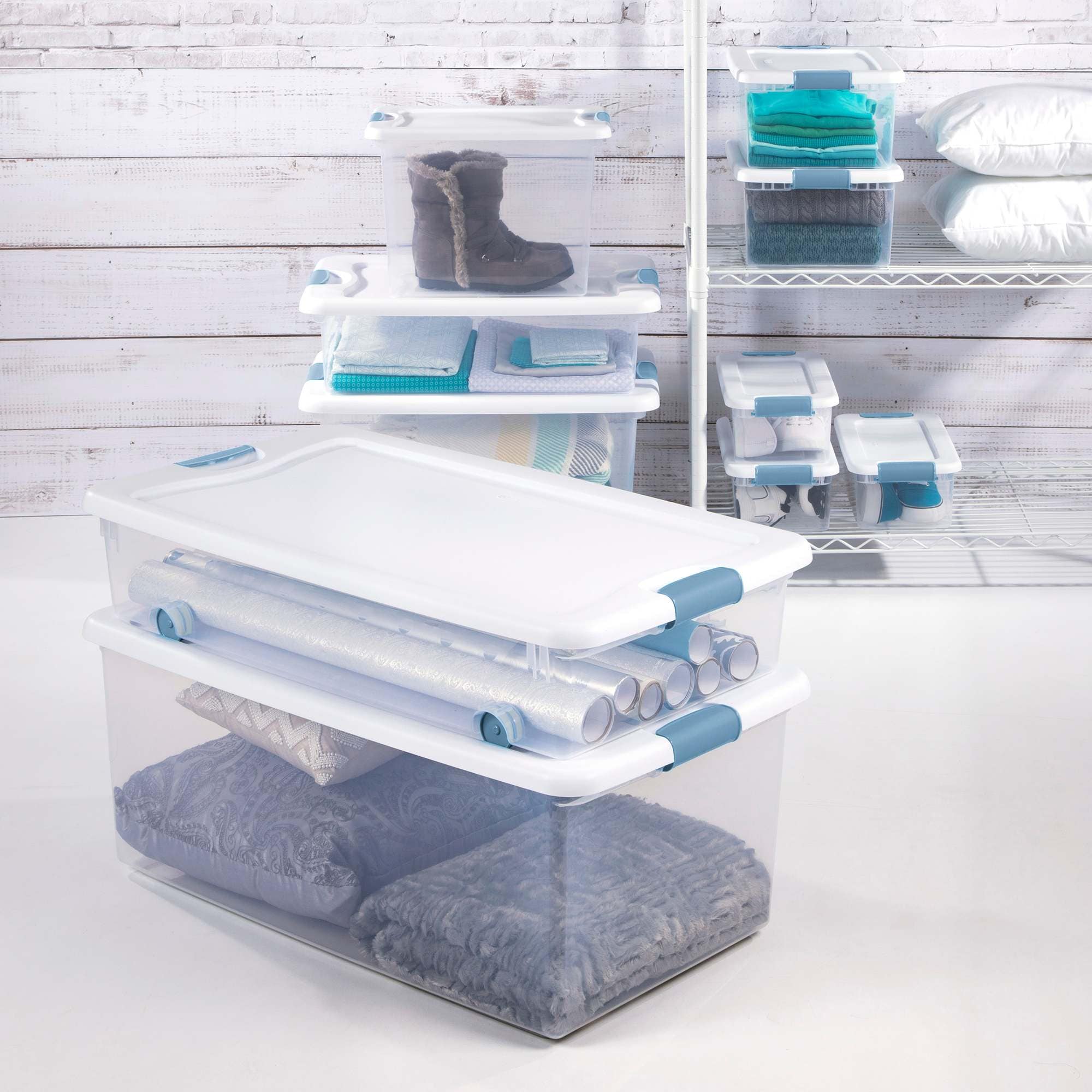 Sterilite 87250 Plastic-Storage-Totes - View #5