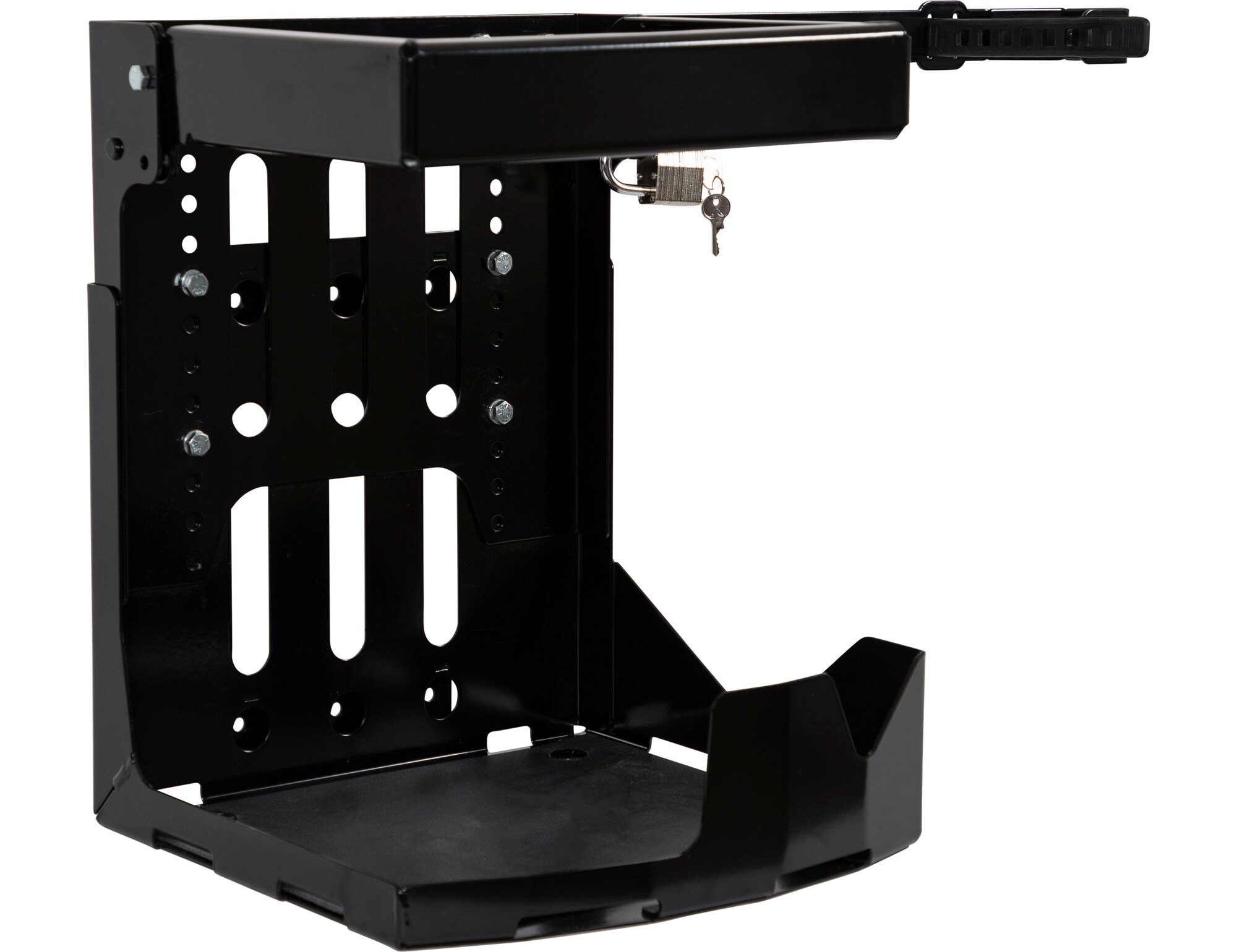 Buyers Products Adjustable Backpack Blower Rack for Open and