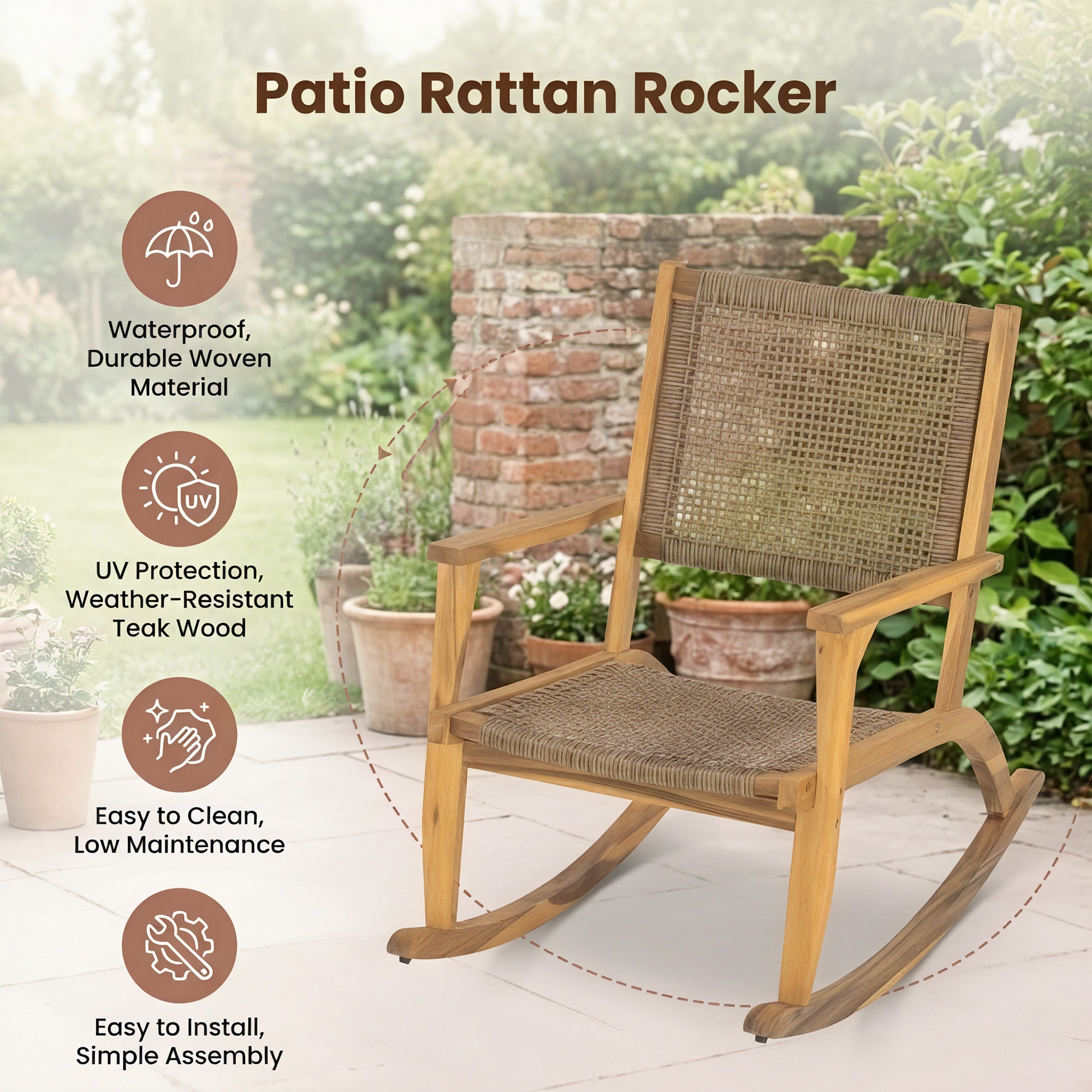 TEINIE HJJ-N704YZZR Patio-Chairs - View #4