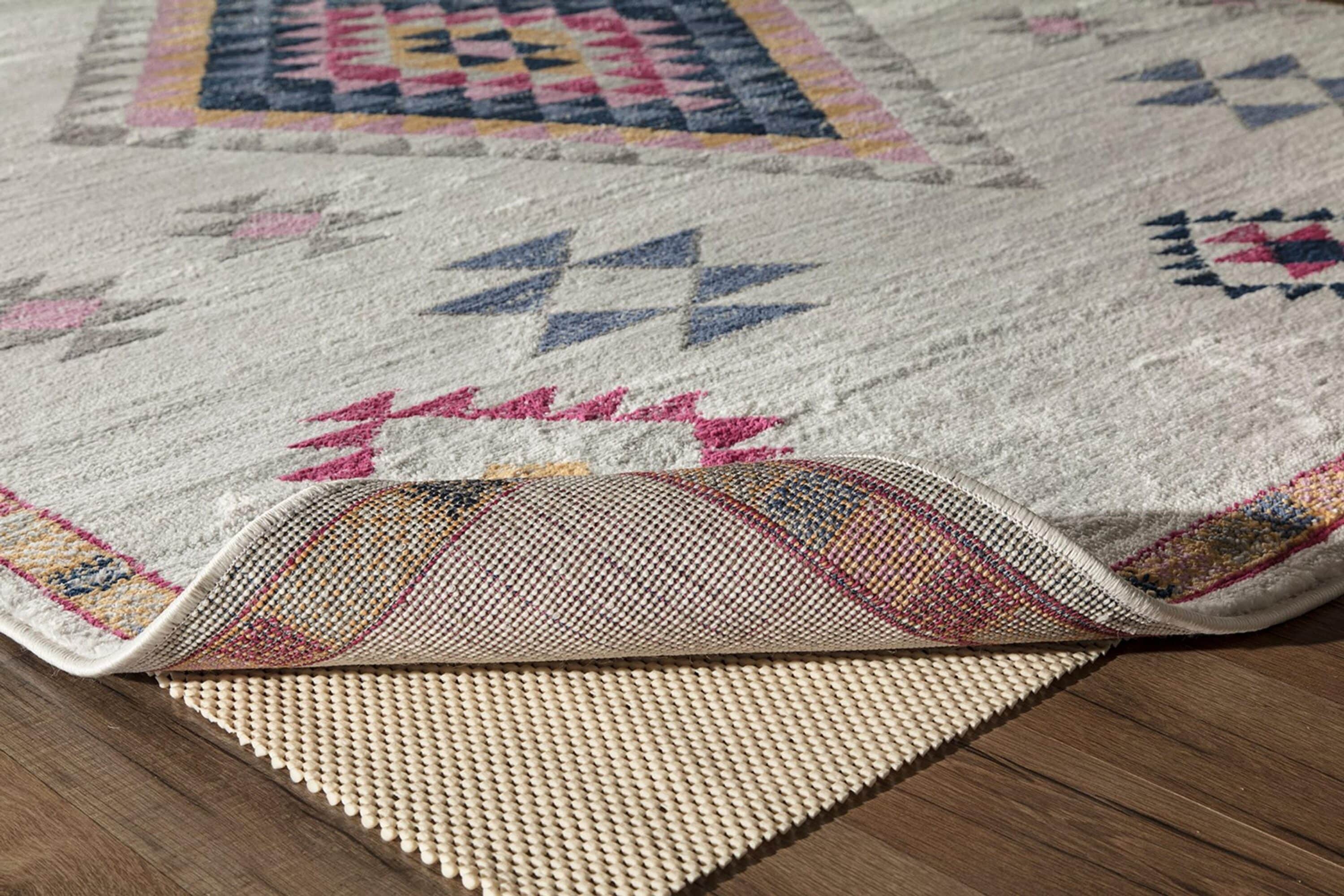 Sahara Ivory and Multicolor Tribal Runner Rug