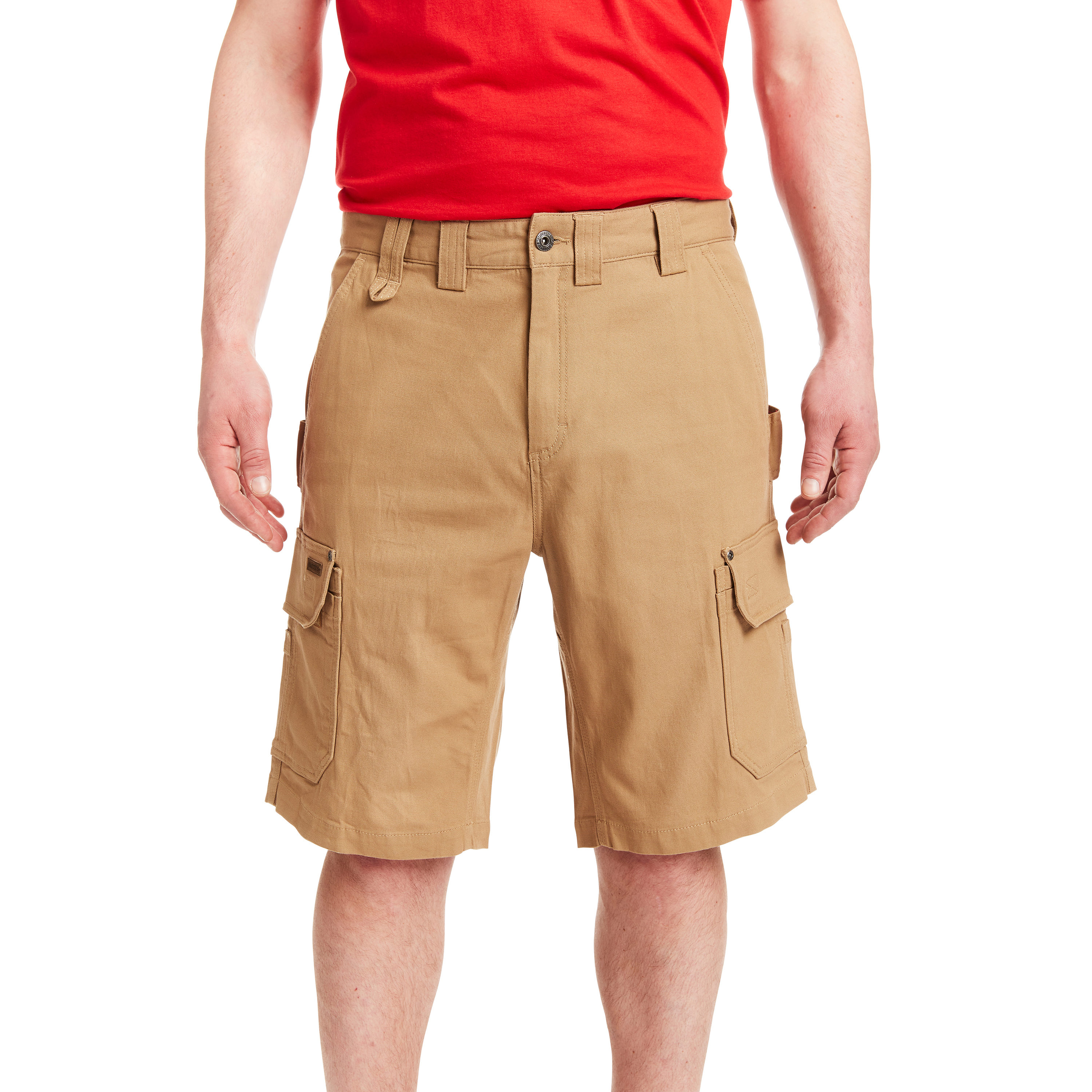 Smith's Workwear Khaki Canvas Work Shorts (34) in the Work Shorts department at Lowes.com