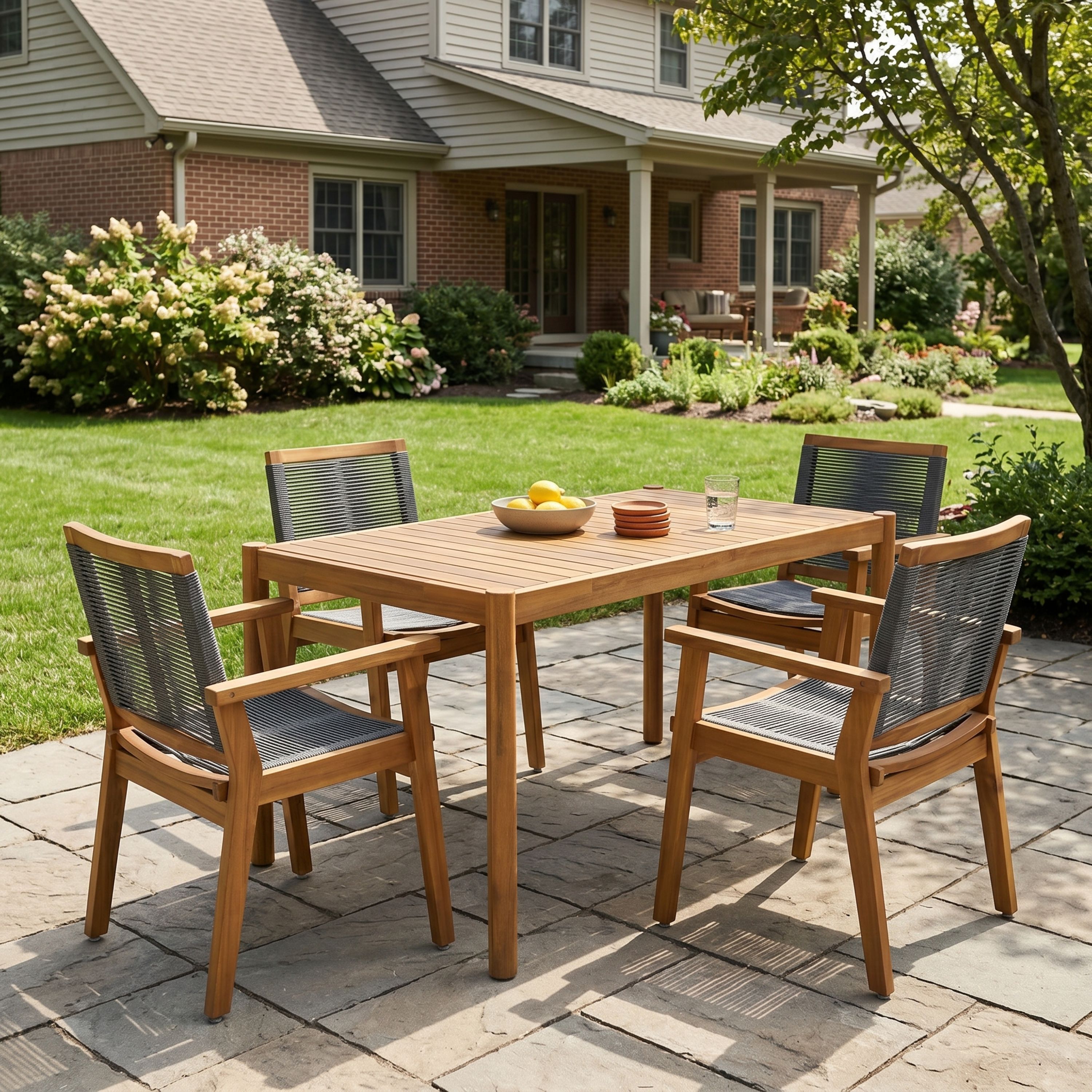 Tinyhomie LW-X-KARL4284 Patio-Dining-Sets - View #2