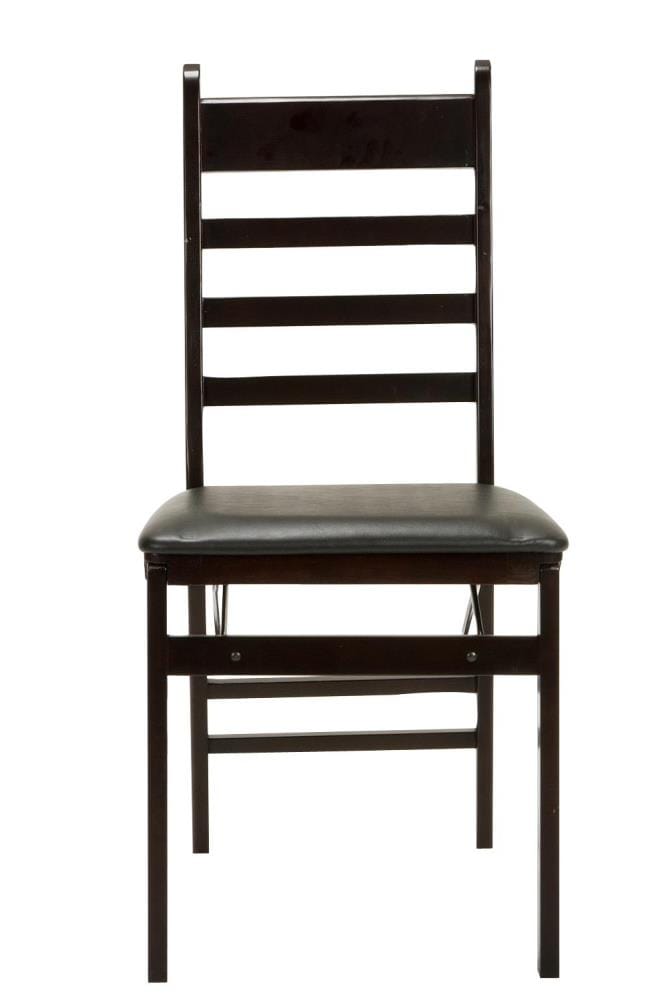 cosco wood ladder back folding chair