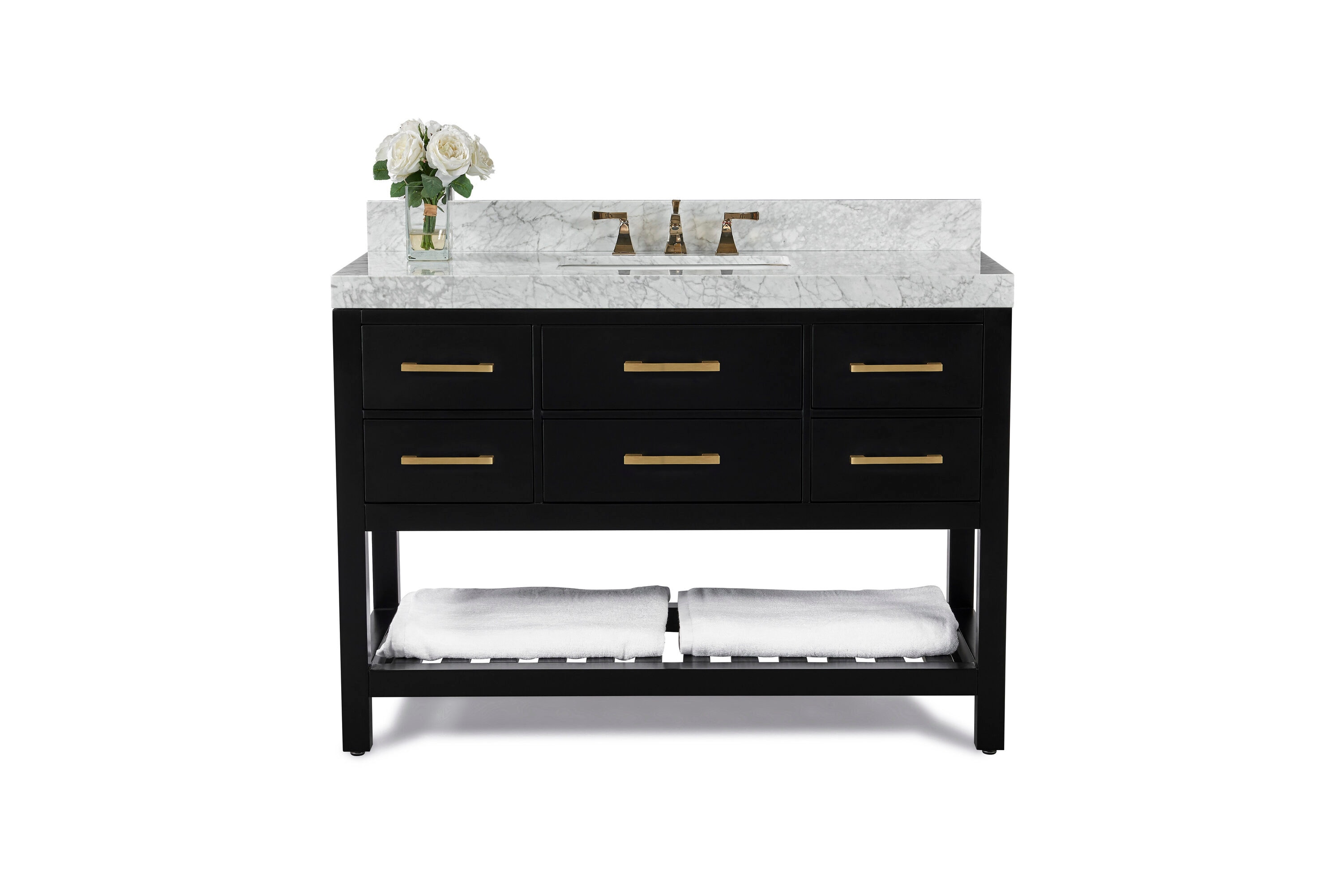Ancerre Designs VTSELIZABETH48BOCWGD Bath-Vanity-Combo - View #12