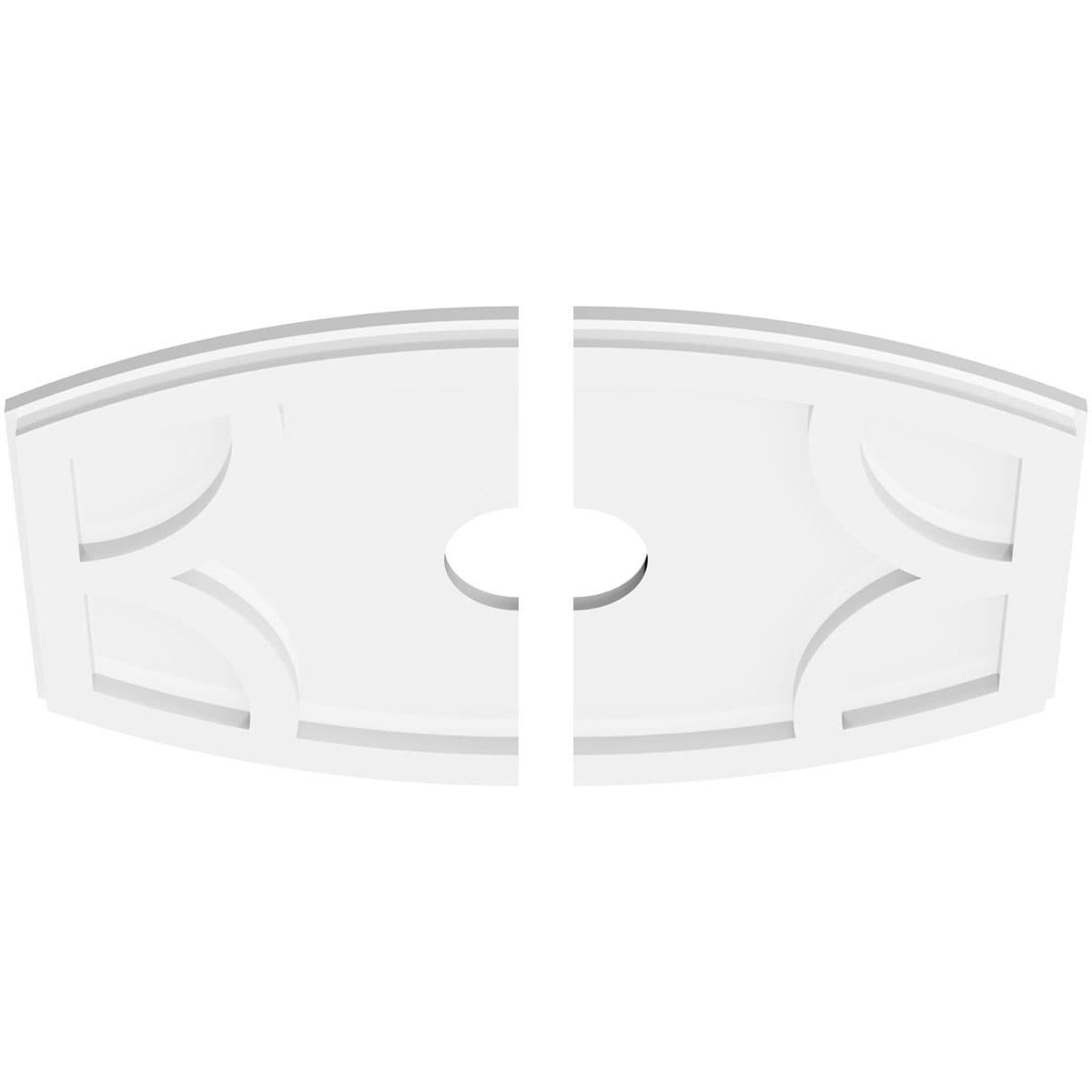 Ekena Millwork CMP20X13KY2-03000 Ceiling-Medallions - View #2