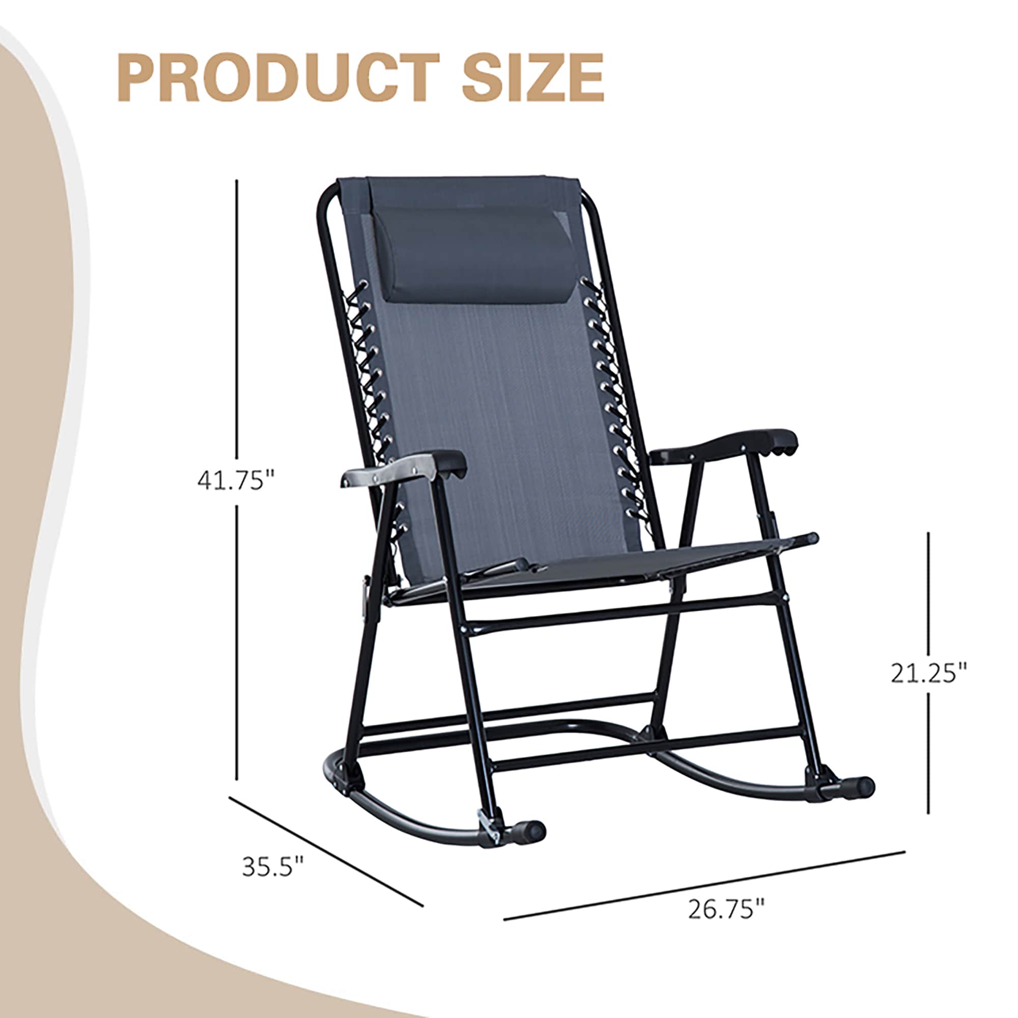 Fun Orange FUNS1HW12 Patio-Chairs - View #3