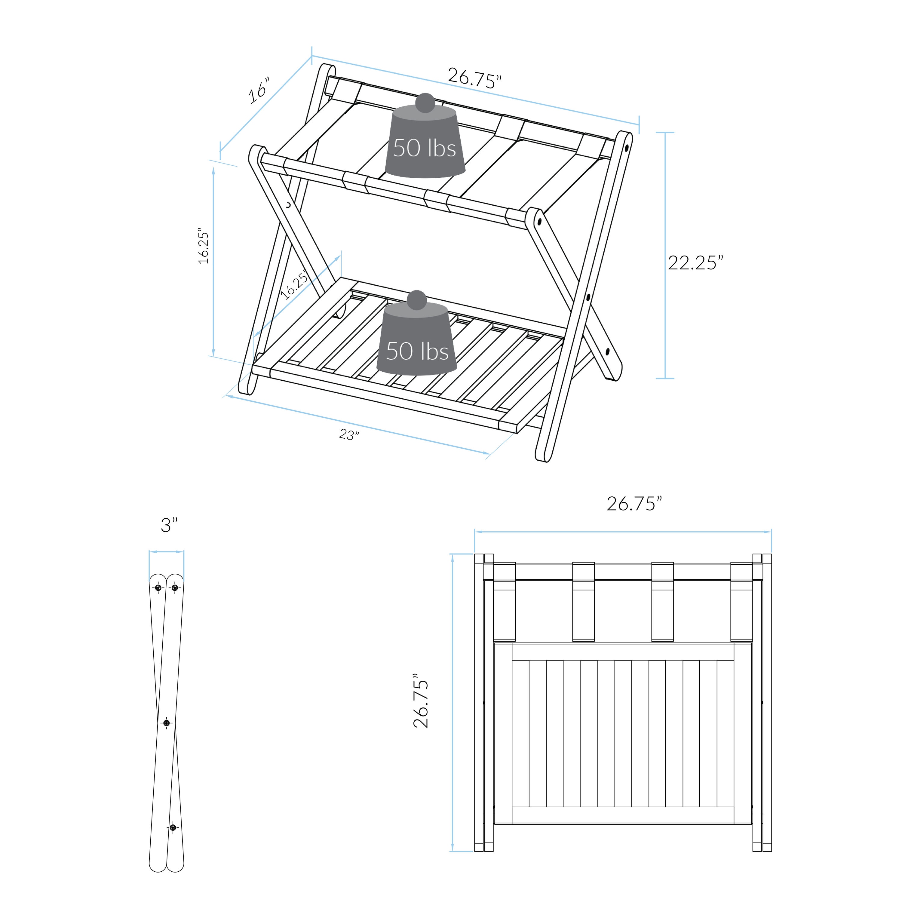 Casual Home 102-21 Garment-Racks - View #3