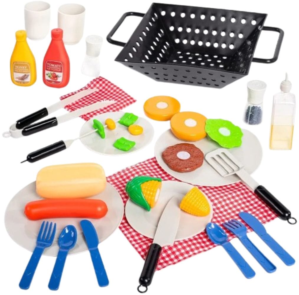 Joyfy 50025 Kids BBQ Grill Set: Outdoor Fun