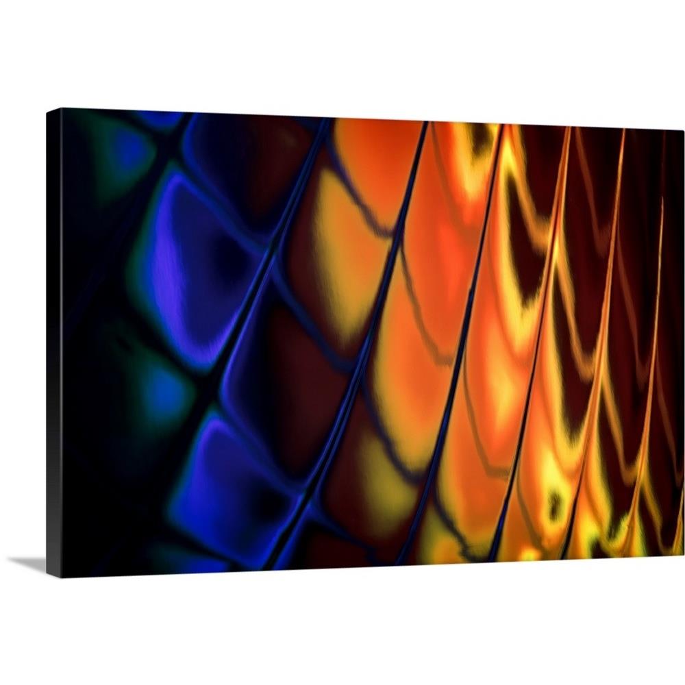 GreatBigCanvas 2415268-24-24X16 16-in H x 24-in W Abstract Print on Canvas