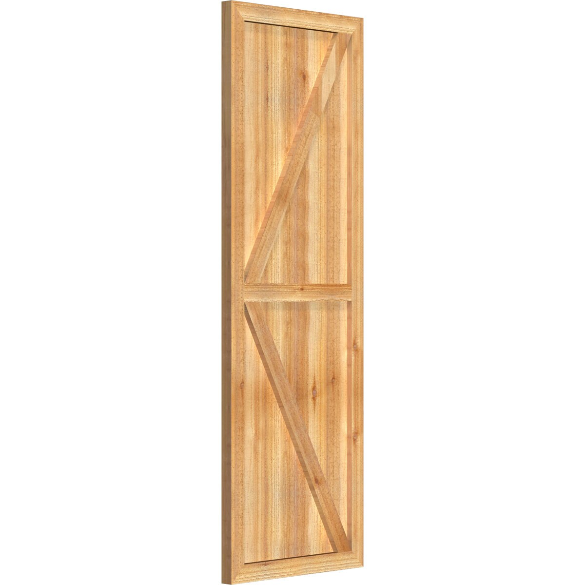 Ekena Millwork RBF06Z21X063RWR Exterior-Shutters - View #2