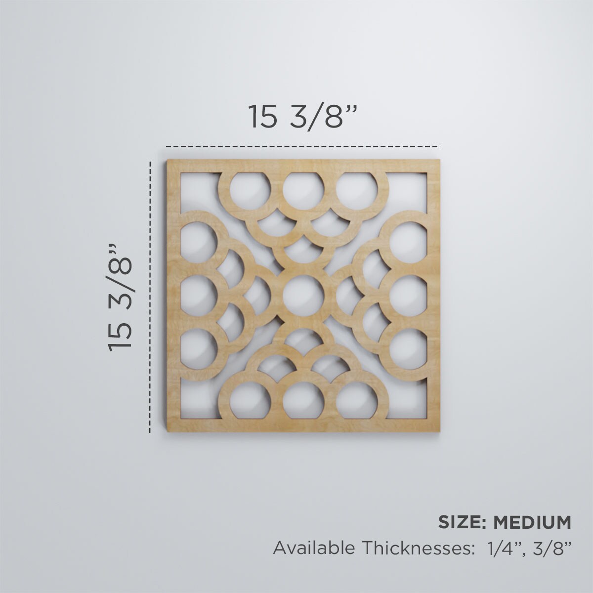 Ekena Millwork WALW16X16X0375GLNWA Wall-Panels - View #3