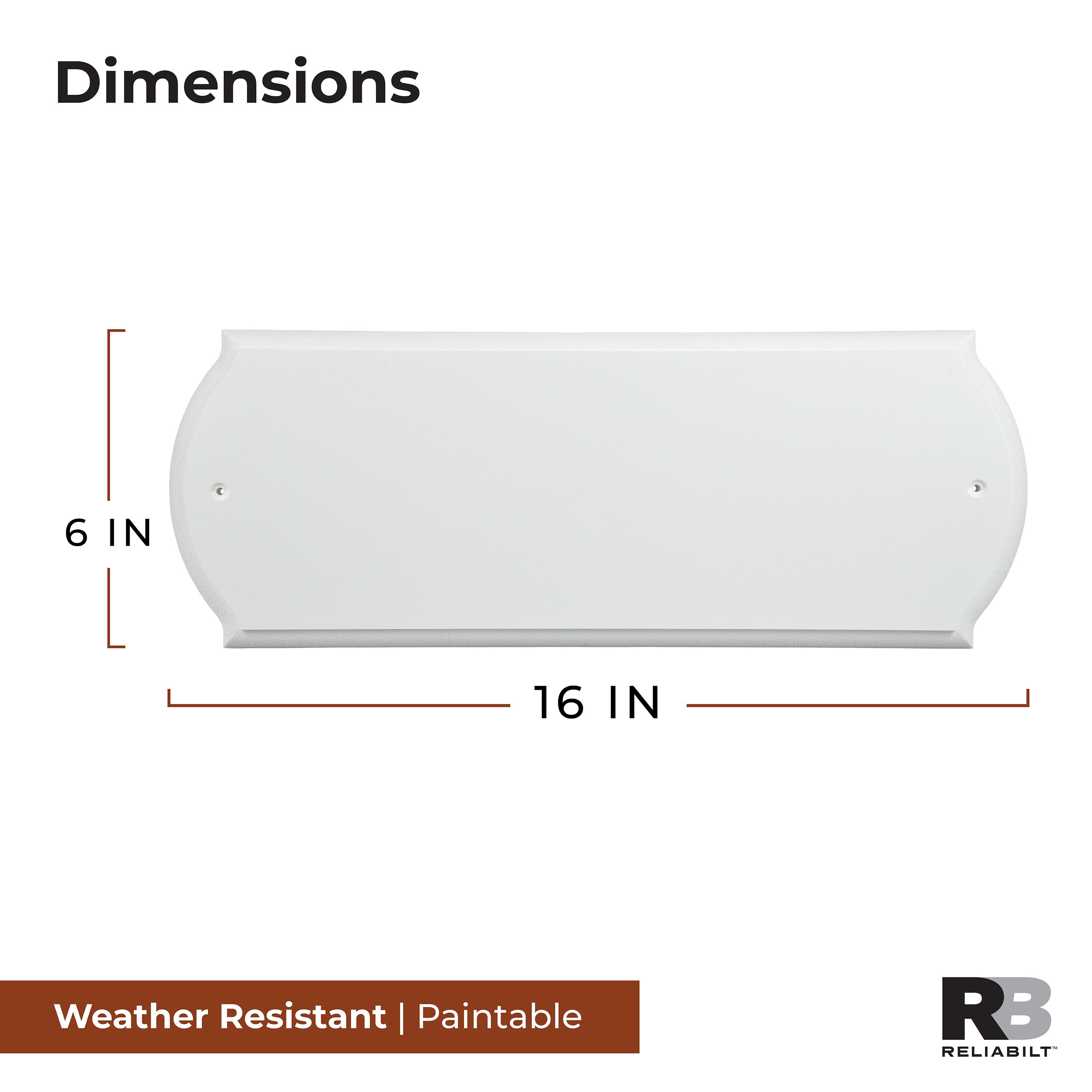 RELIABILT 847503 Outdoor-Plaques-Holders - View #2