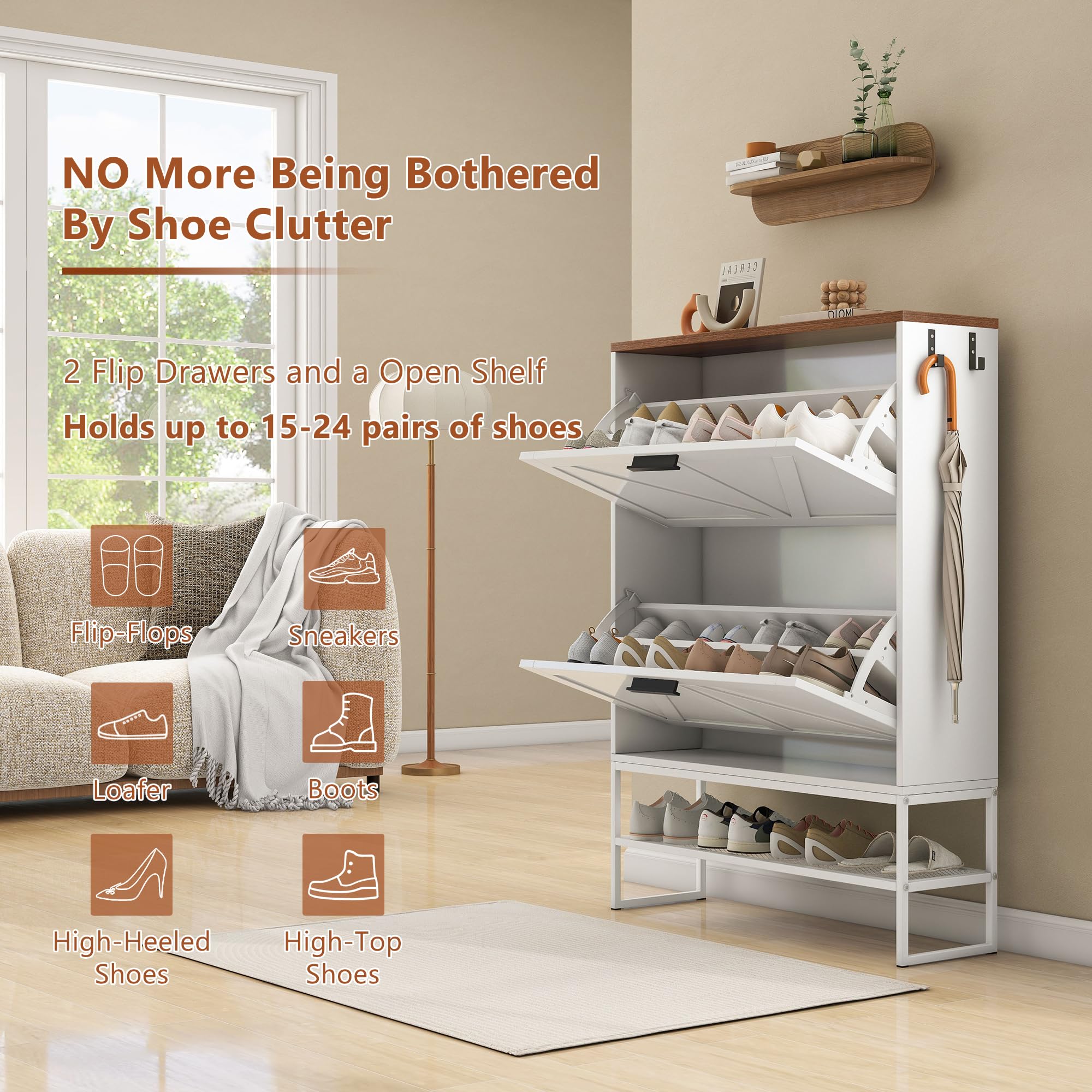 LTMATE LSLHSC72-WH Shoe-Racks - View #5