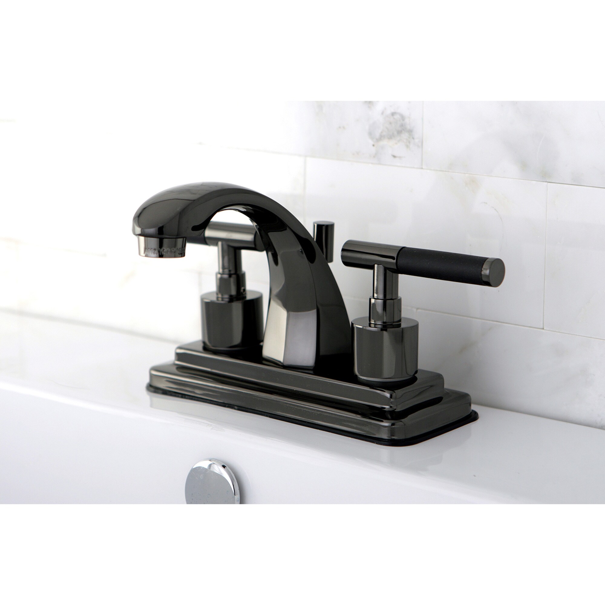 Kingston Brass WLNS4640DKL Lavatory-Faucets - View #3