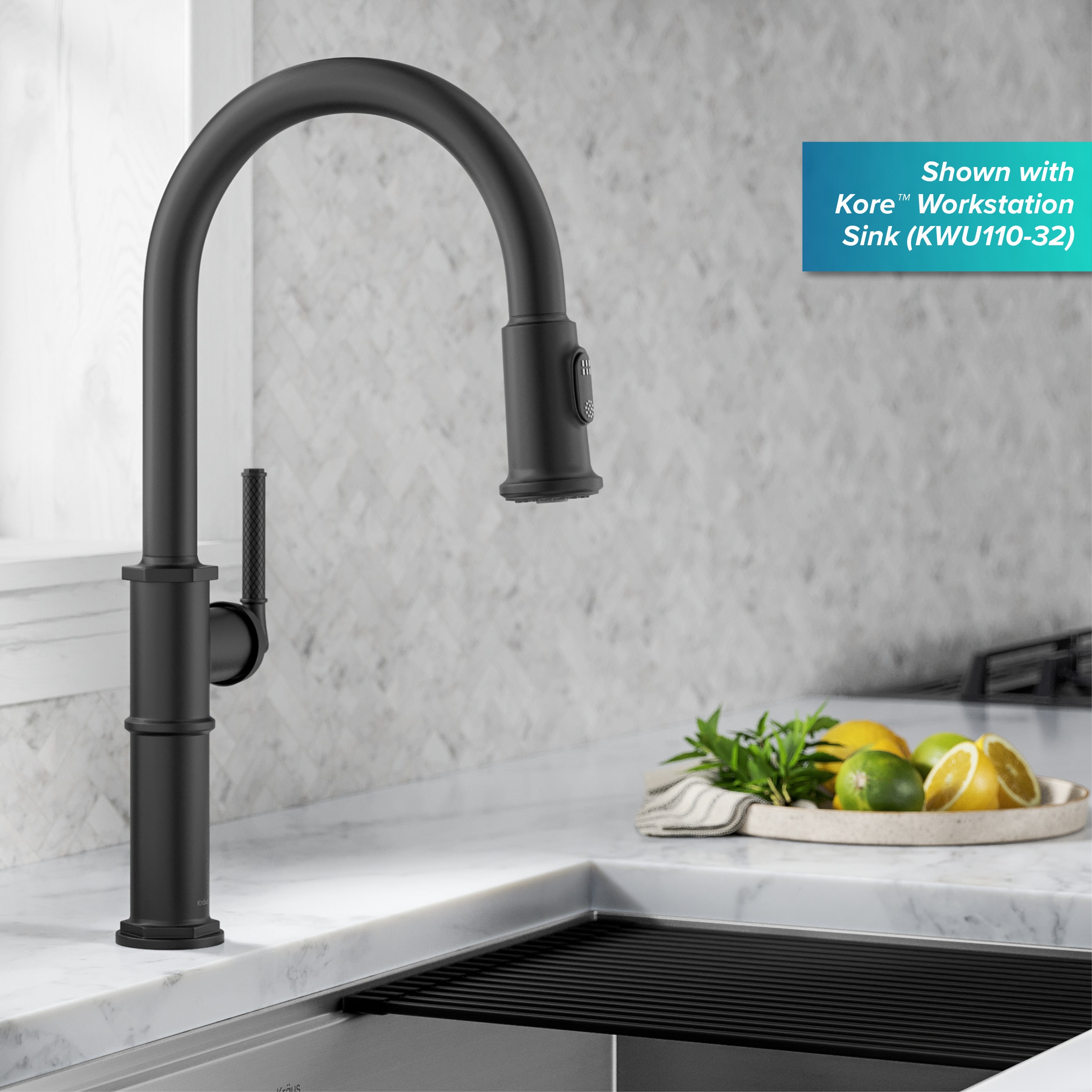 Kraus KPF-4100MB Kitchen-Faucets - View #4
