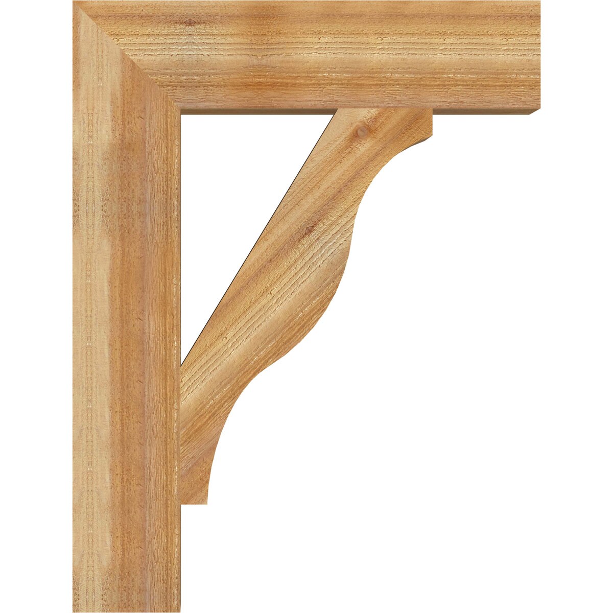 Ekena Millwork BKT06X26X34FST05RWR Exterior-Brackets-Braces - View #3