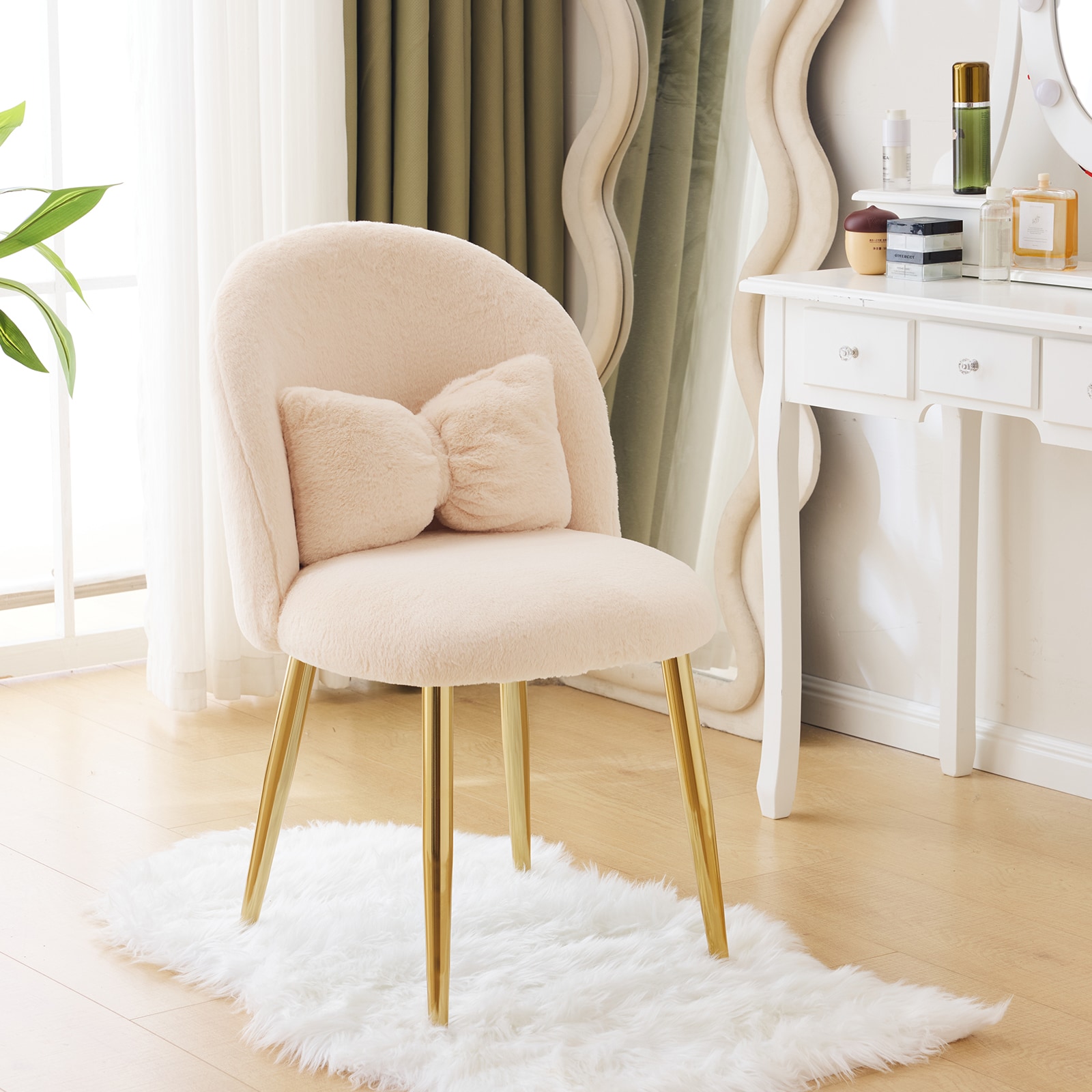 Outopee LO1G98000152 Casual Khaki Accent Chair