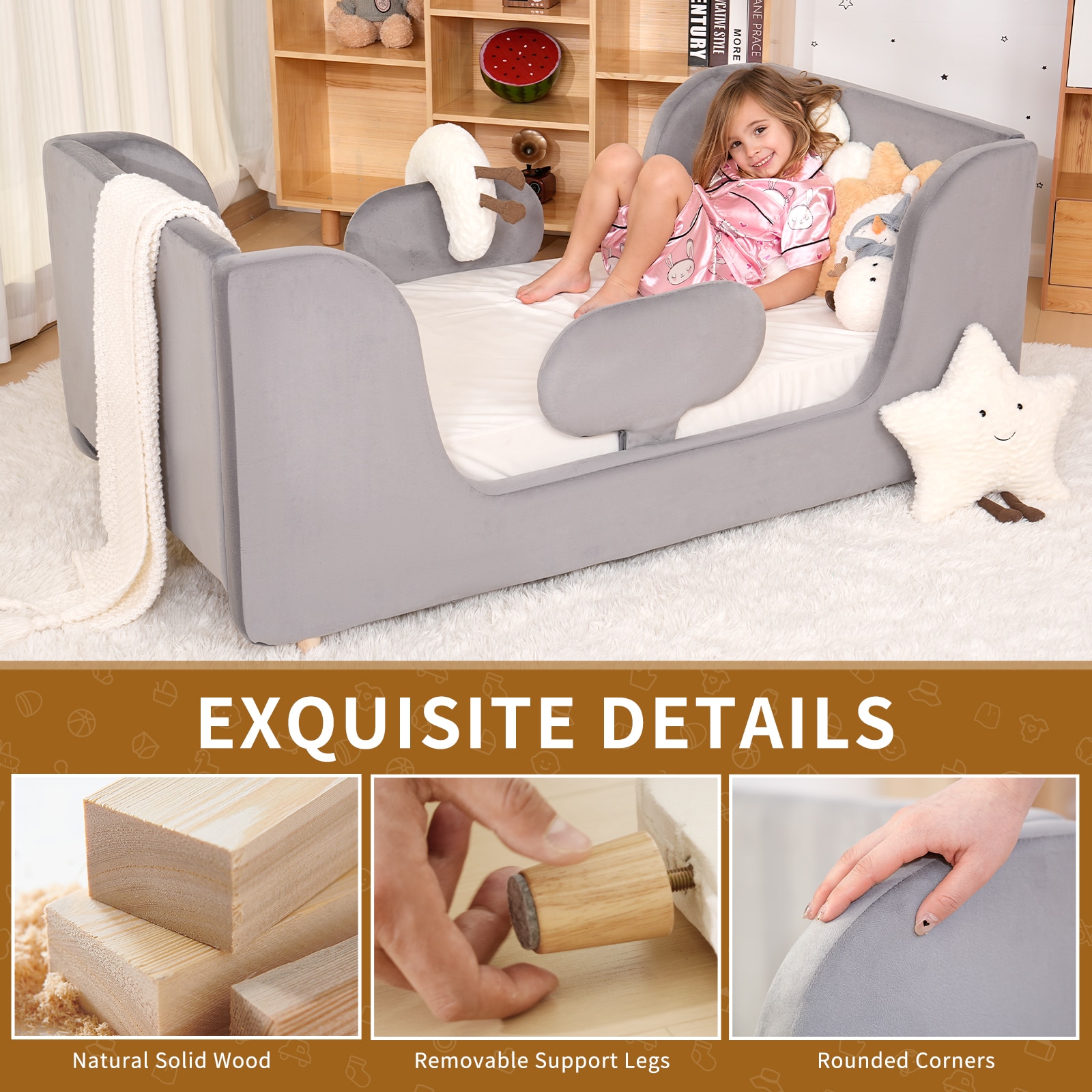 Esazn I1502530-TB-G Toddler-Beds - View #8