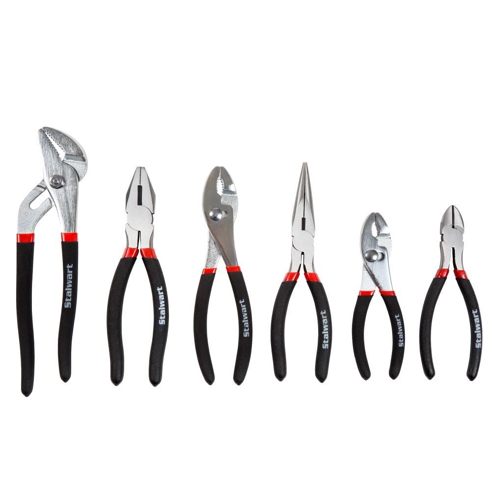 Husky 4-Piece Plumbers Soft Jaw Pliers and Wrench Set