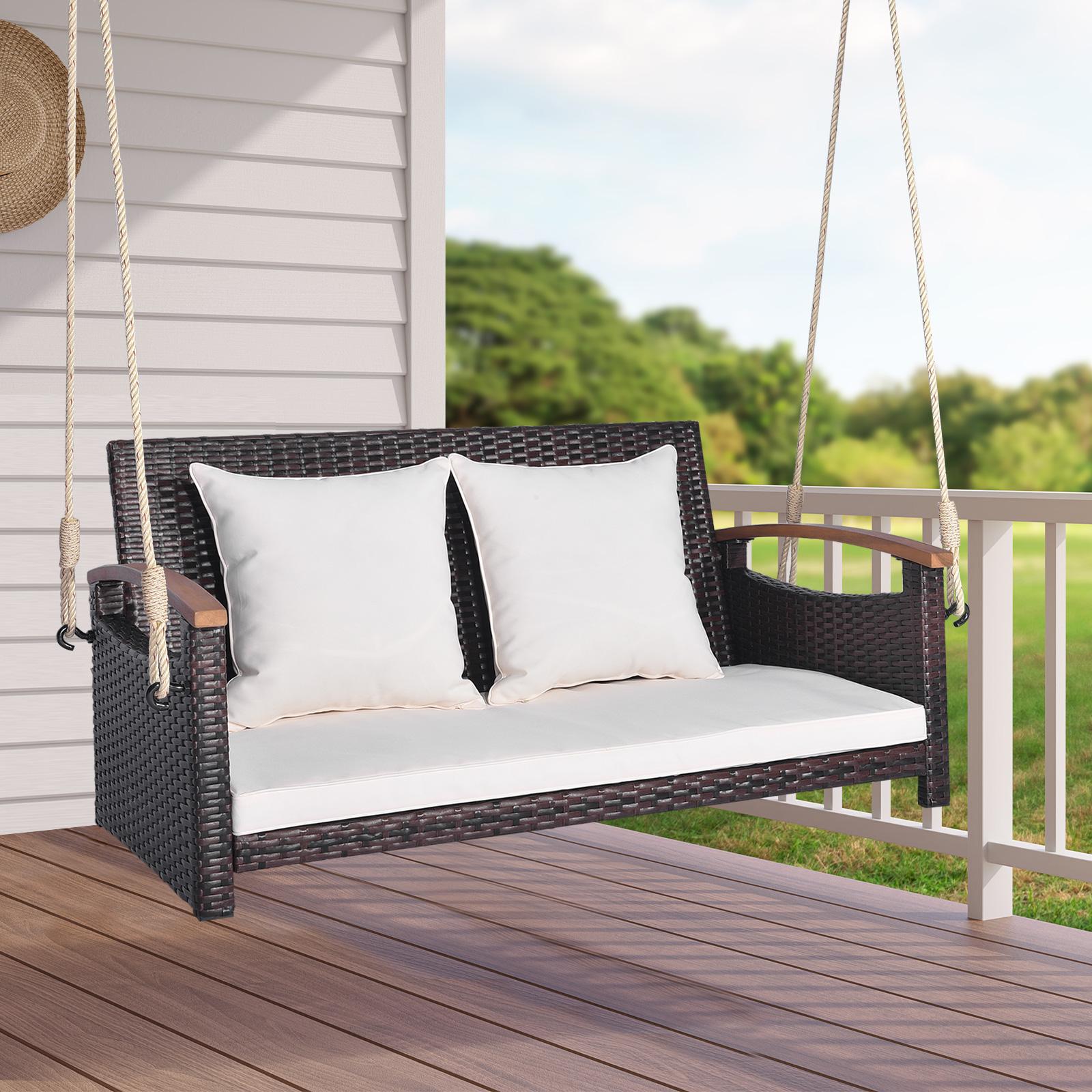 Patio swing chair online lowes