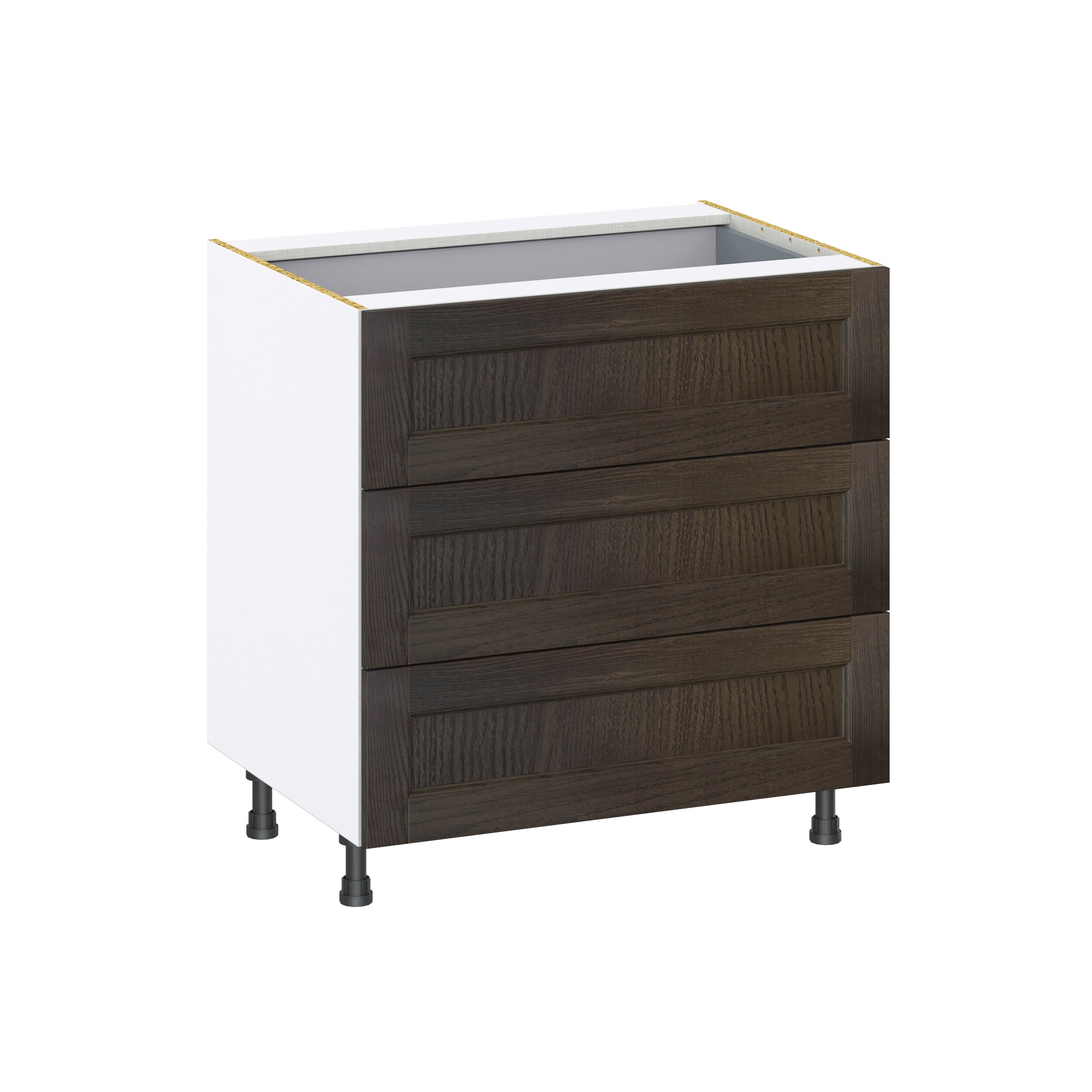 Hugo&Borg Montclaire 33-in W x 34.5-in H x 24-in D Wood Sink Base Fully Assembled Cabinet (Recessed Panel Shaker Style)