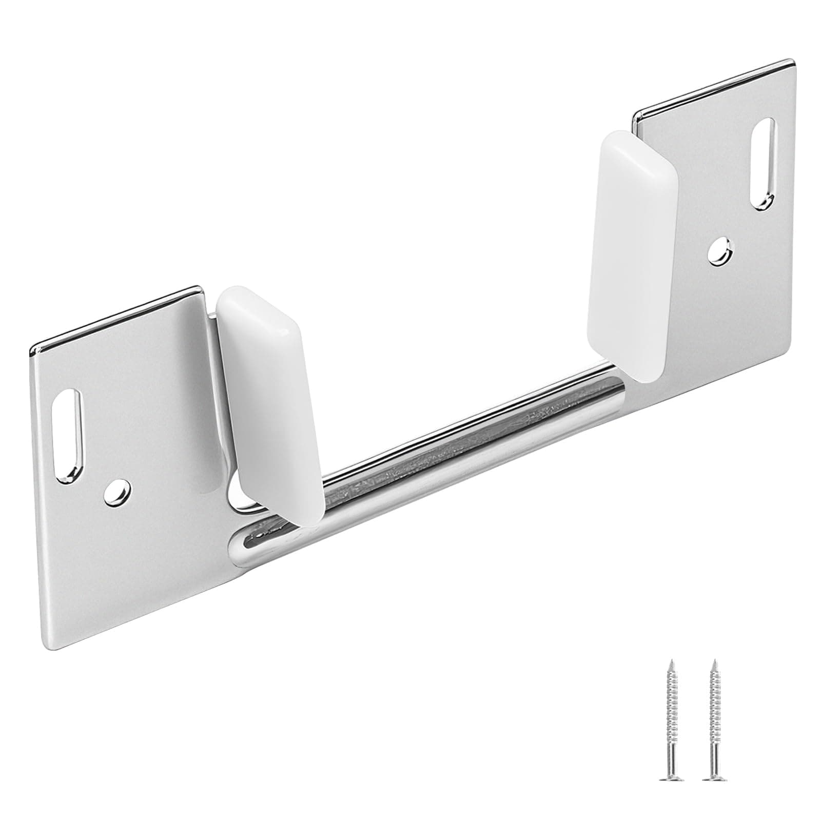 LILILIAN FMY -  8Pcs Pocket Door Guide Bottom Hidden Bottom Sliding Door Guide Jamb Mounted Steel...