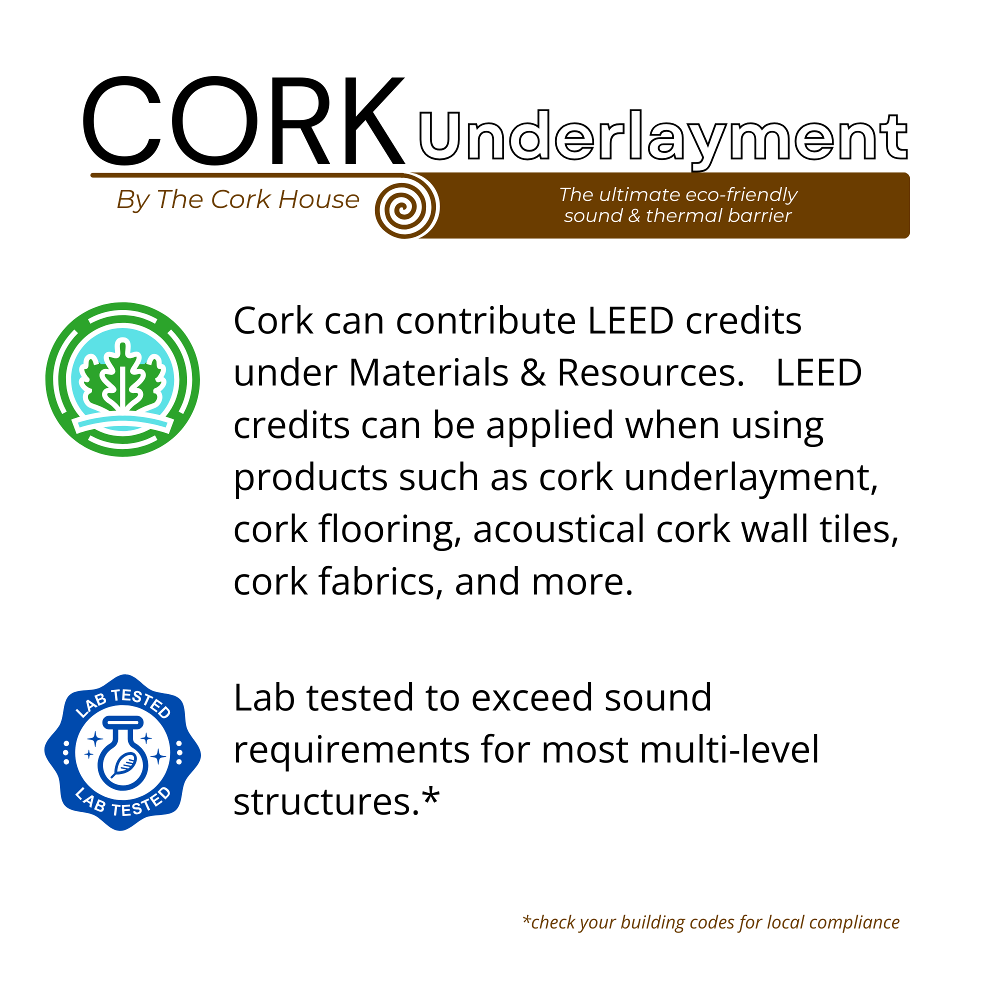 The Cork House CHULR-060 Laminate-Underlayment - View #5