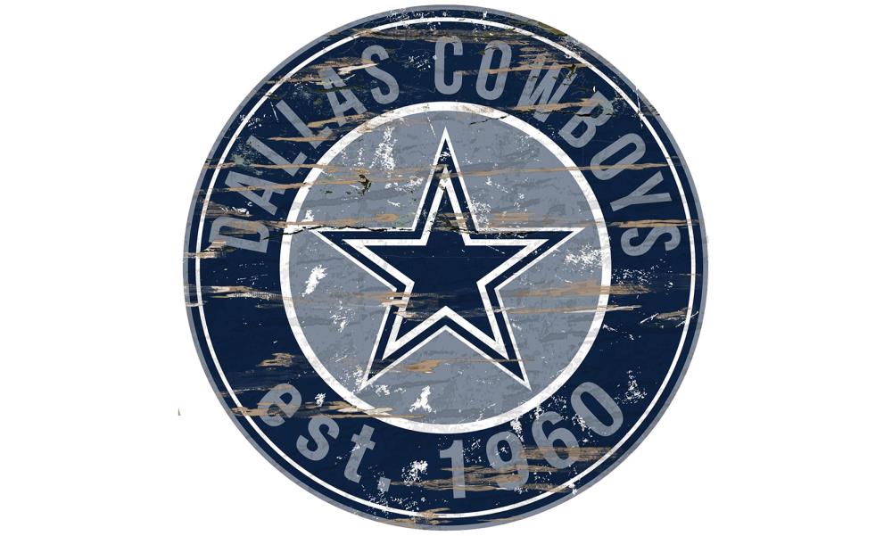 Fan Creations Dallas Cowboys 24-in H x 24-in W Sports Print in the