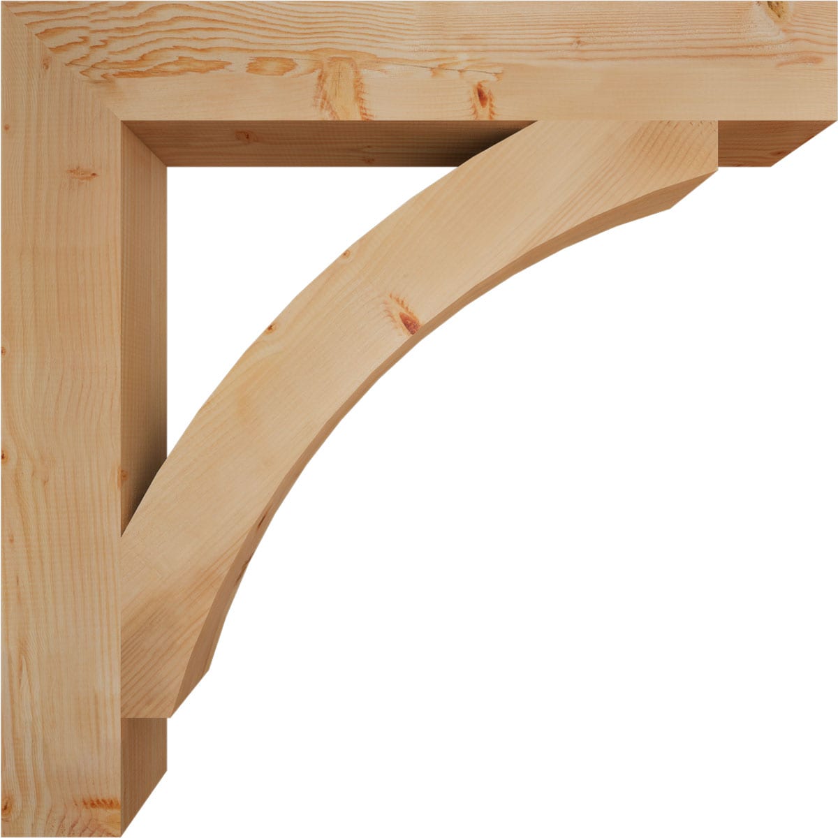 Ekena Millwork BKT06X42X42THR05SDF Exterior-Brackets-Braces - View #3