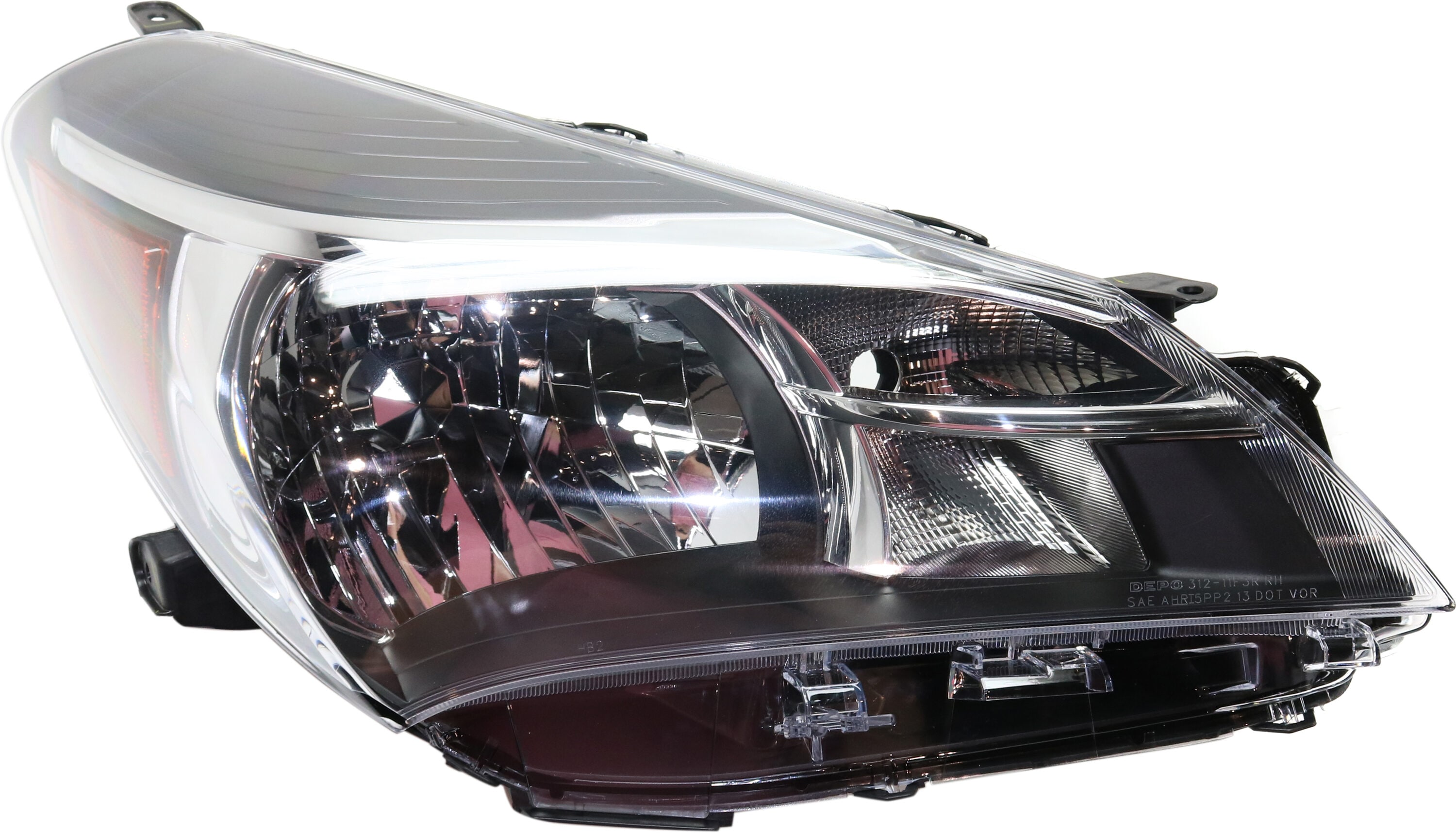 Garage-Pro JCWREPTY100119QGP Headlight Compatible with Toyota Yaris 2015-2017 Rh Lens and Housing Multi-reflector Type Ce/l/le Models- Capa