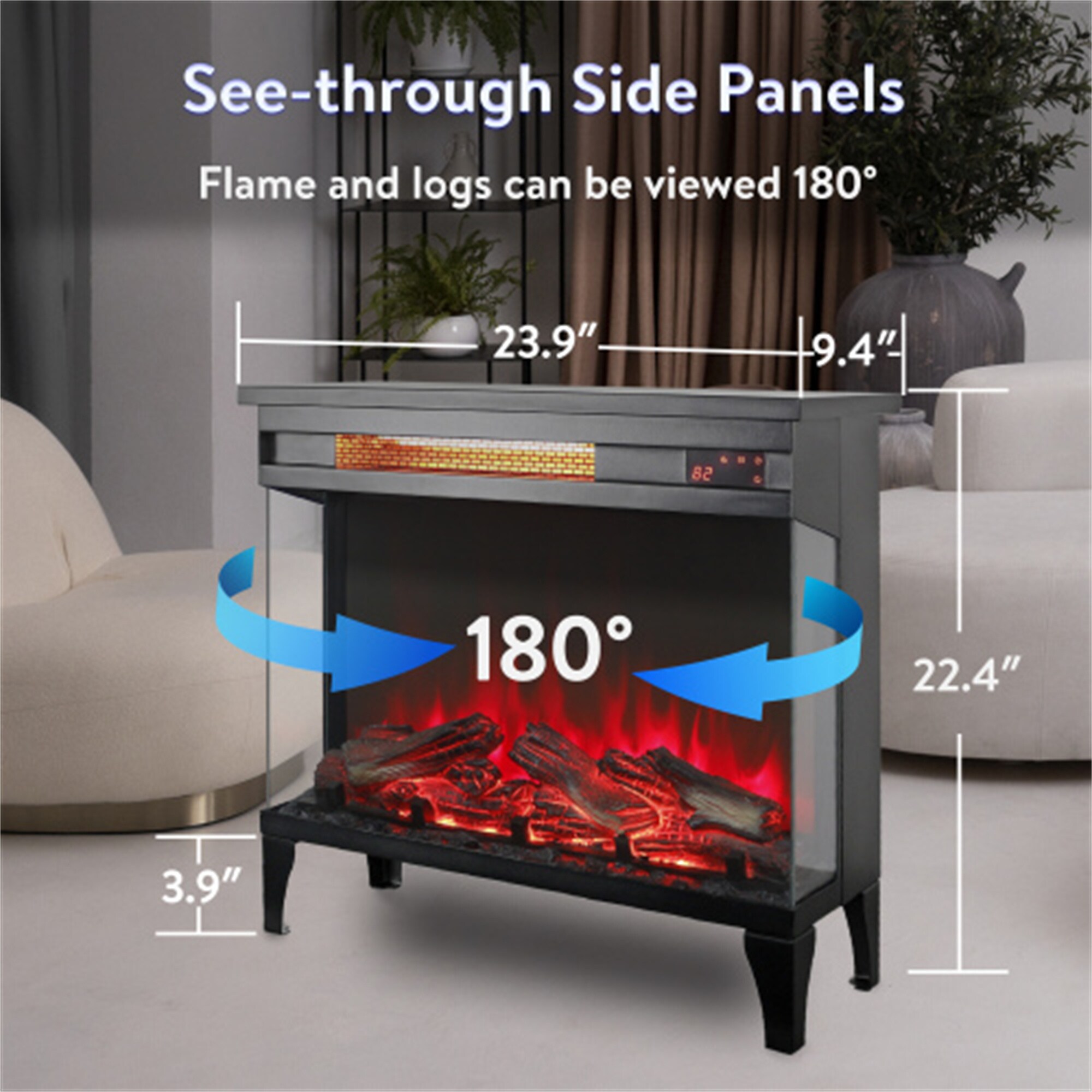 BABOOM BOM-P166908-OR Electric-Fireplaces - View #9
