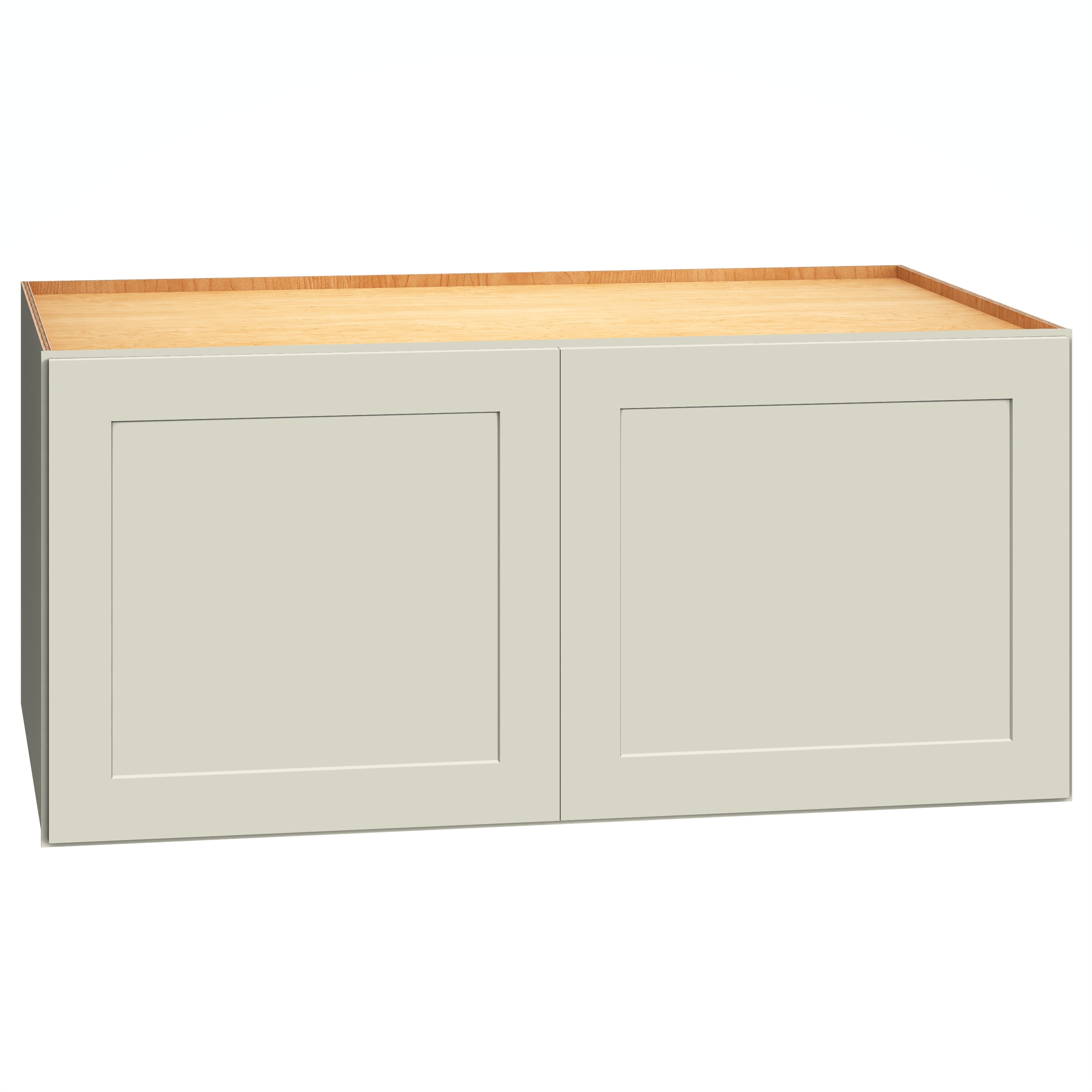 Diamond Express 61D-W391824 Jamestown 39-in W x 18-in H x 24-in D Icy Avalanche Wall Fully assembled Plywood Cabinet Recessed Panel Shaker