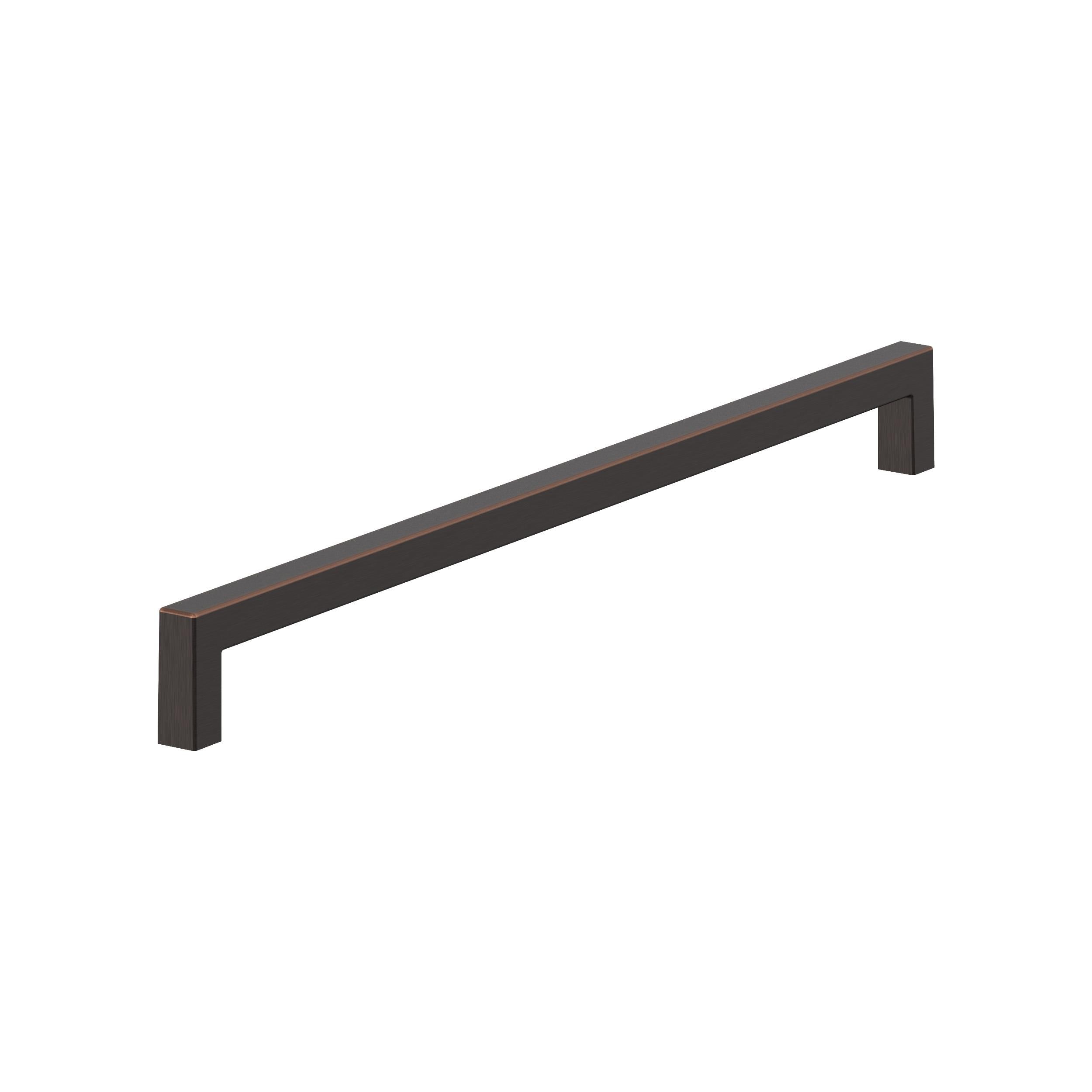 Amerock BP54046ORB Monument 18-in , 457mm Center to Center Oil Rubbed Bronze Cylindrical Bar For Use on Appliances Drawer Pulls