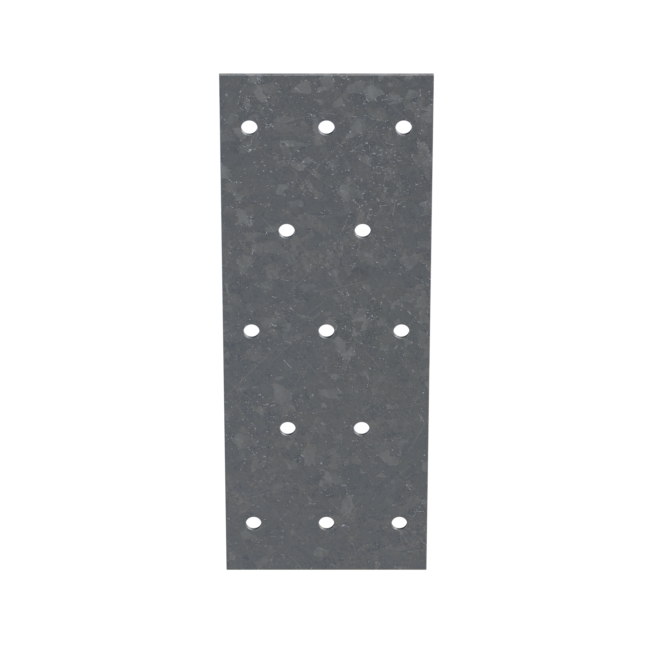 10x Steel Perforated Flat Strap 200mm X 30mm X 3mm Zinc Coated Galvanised Cheap 