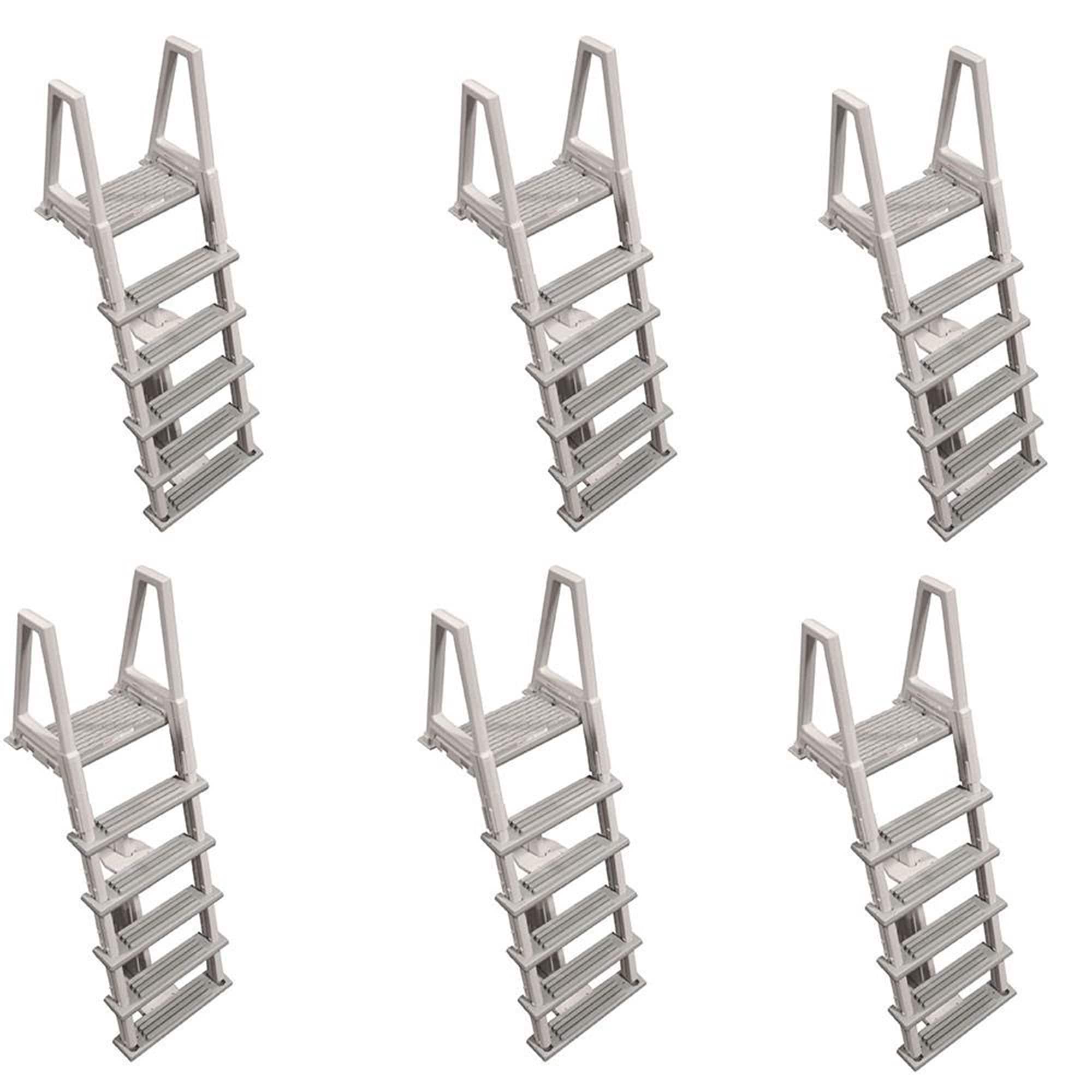 Confer 126335 42-Inches Aluminum Pool deck ladder