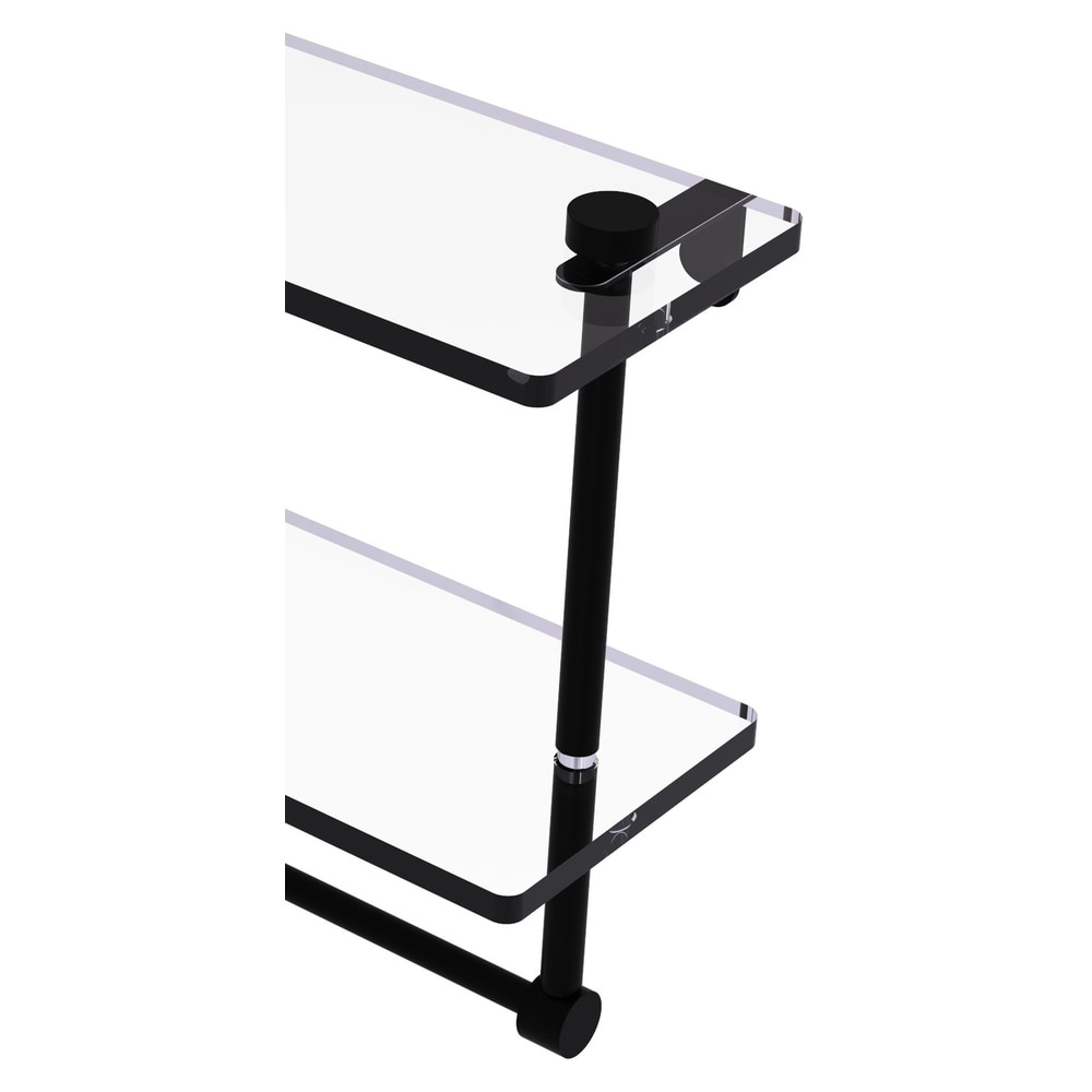 Allied Brass NS-2/22TB-BKM Bathroom-Shelves - View #2