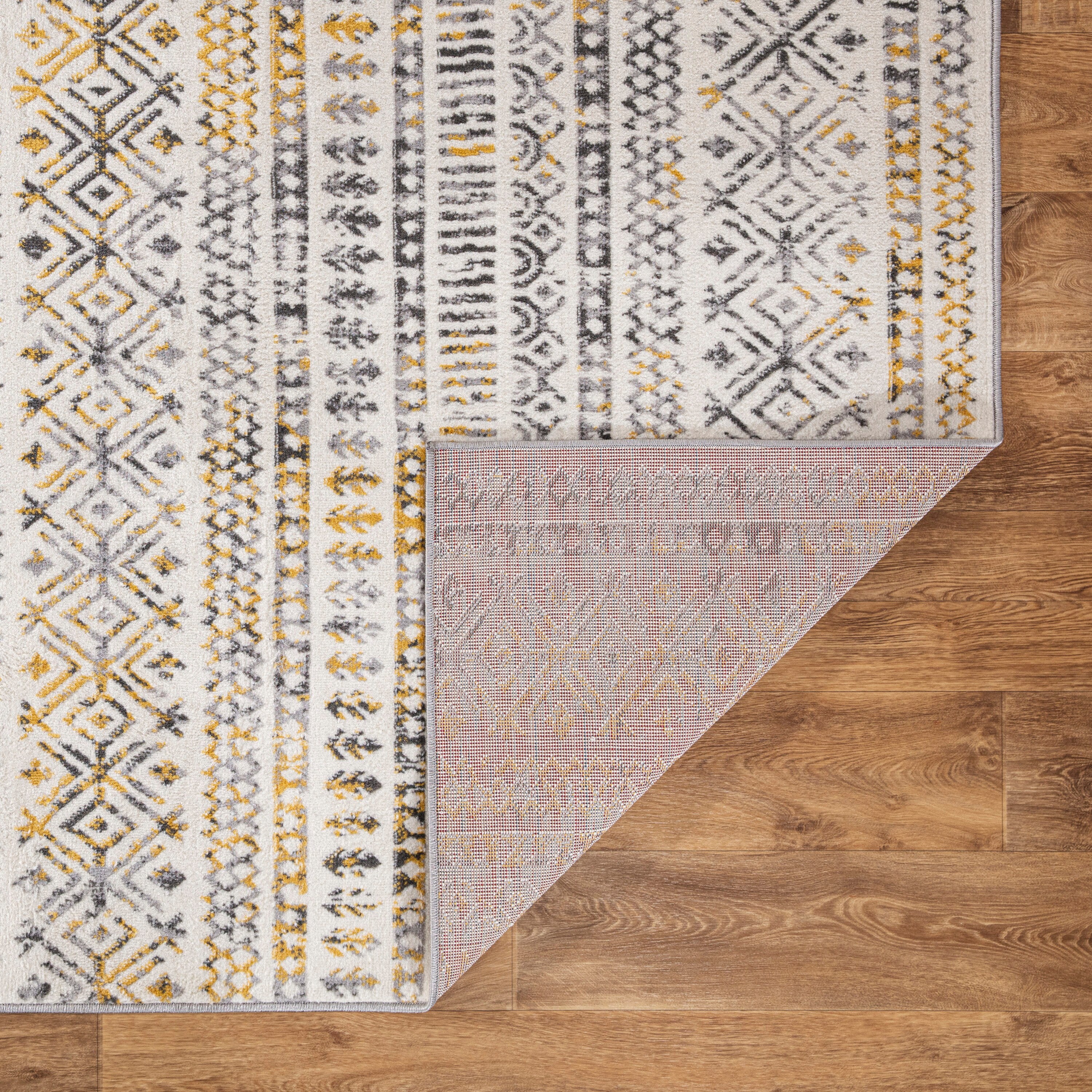 World Rug Gallery 2080YELLOW8X10 rugs - View #8