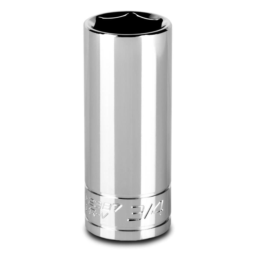 Capri Tools CP12387 3/8-in Drive Standard (SAE) 3/4-in Deep Socket