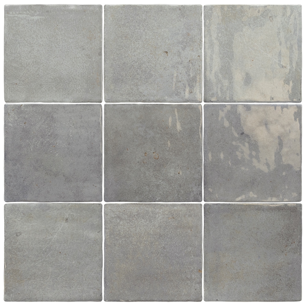 The Tile Life SVERT0404MB Sample - Vela Moody Blue 4-in x 4-in Glossy Porcelain Wall Tile