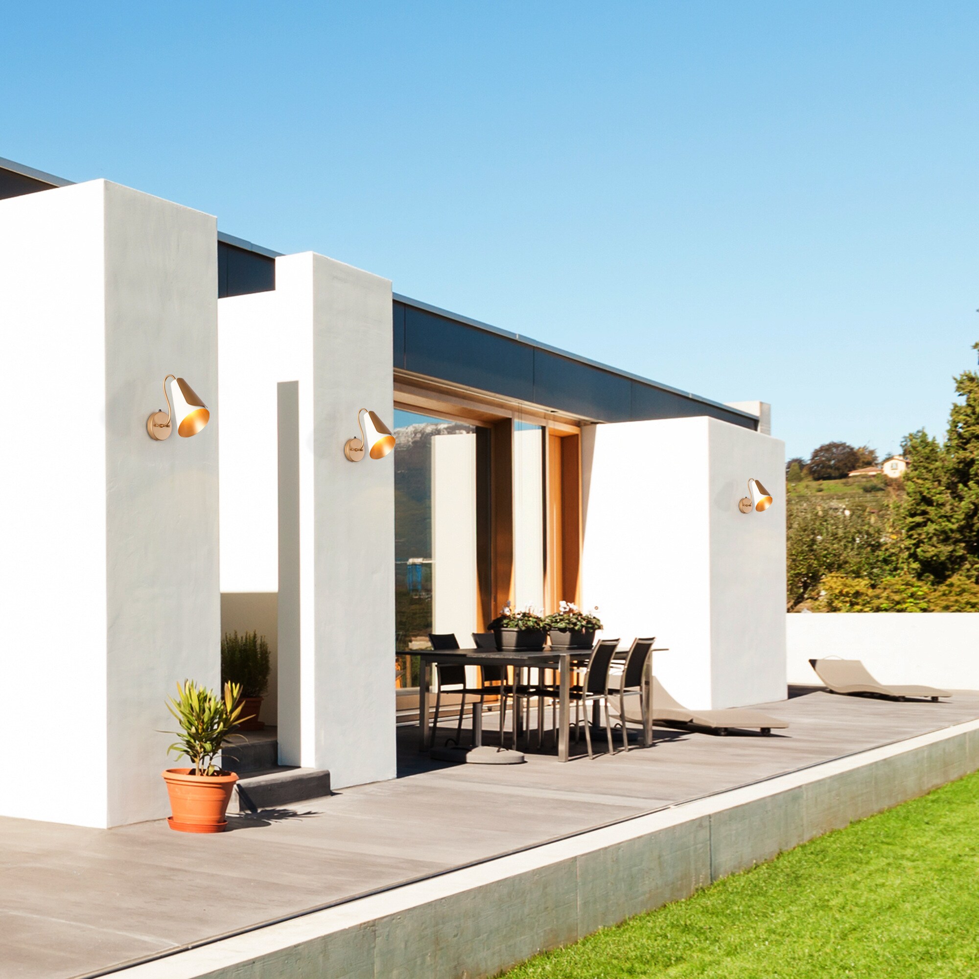 LNC HL005226WG Outdoor-Wall-Lighting - View #5