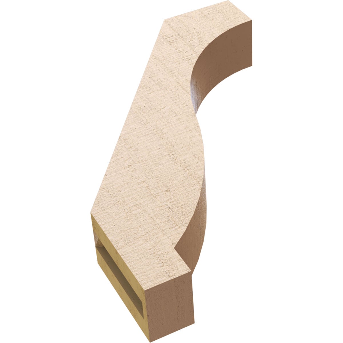Ekena Millwork BRCUR03X14X18BKRRCPR braces - View #7